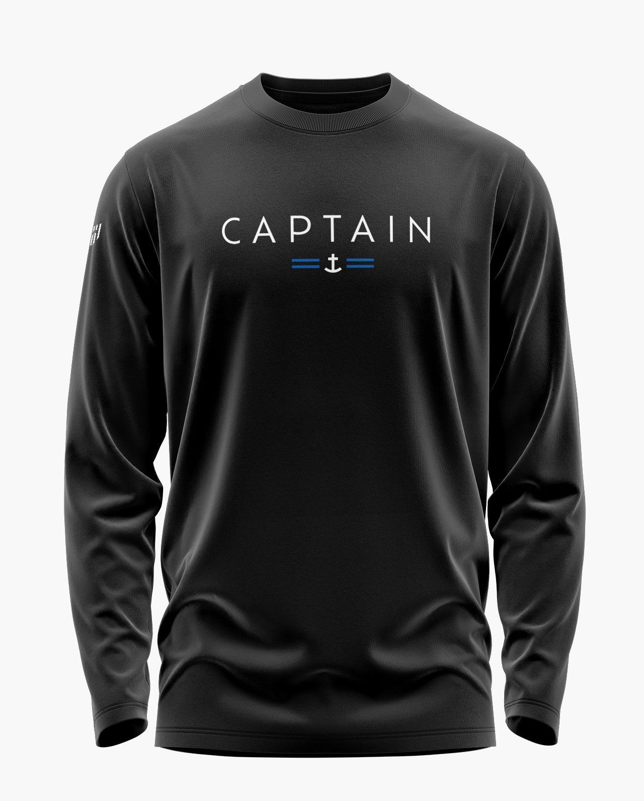 [CS] Captain Signature Luxesoft Cotton Full Sleeve T-Shirt
