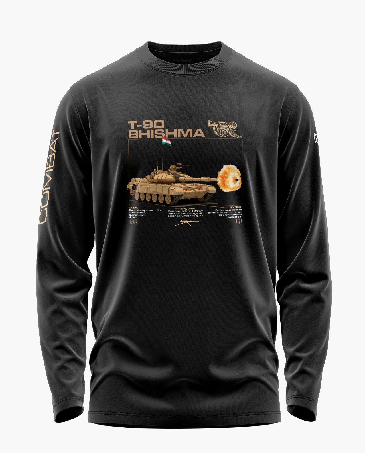 [CS] T-90 Bhisma Combat Signature Luxesoft Cotton Full Sleeve T-Shirt