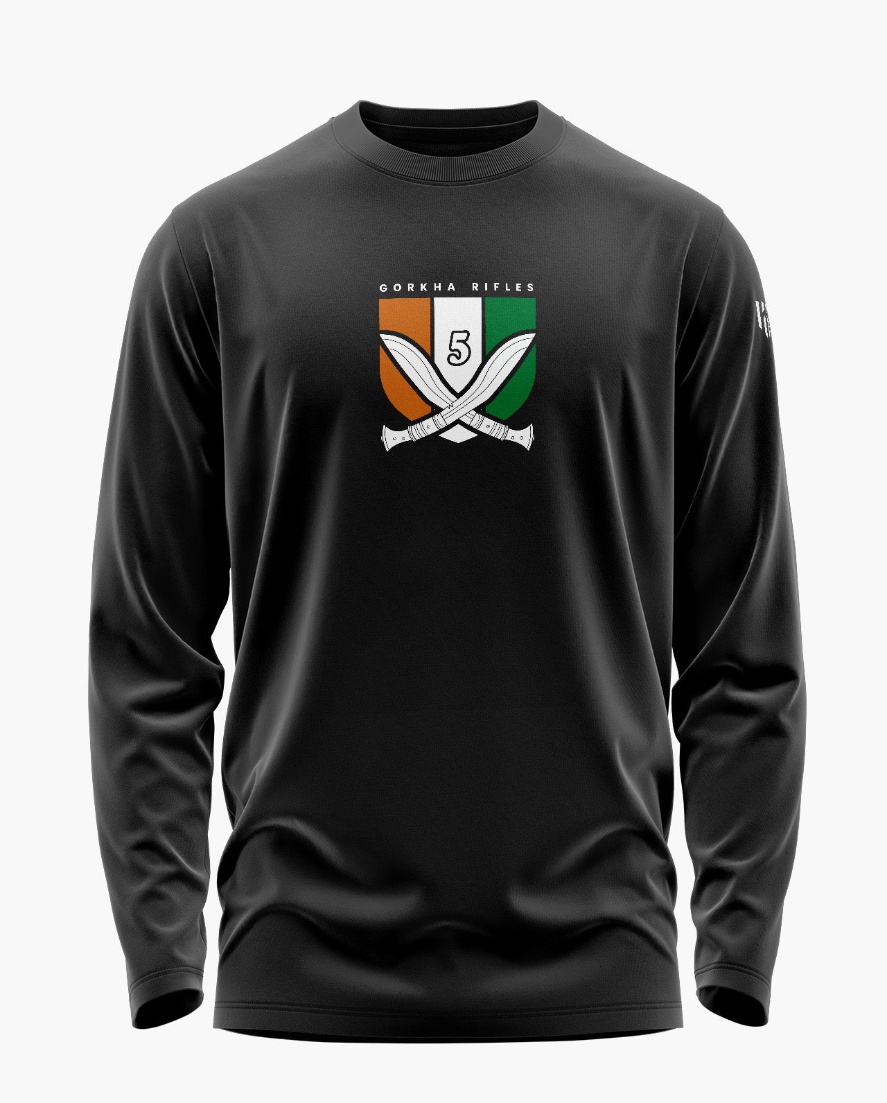 5Th Gurkha Rifles Pride Signature Luxesoft Cotton Full Sleeve T-Shirt