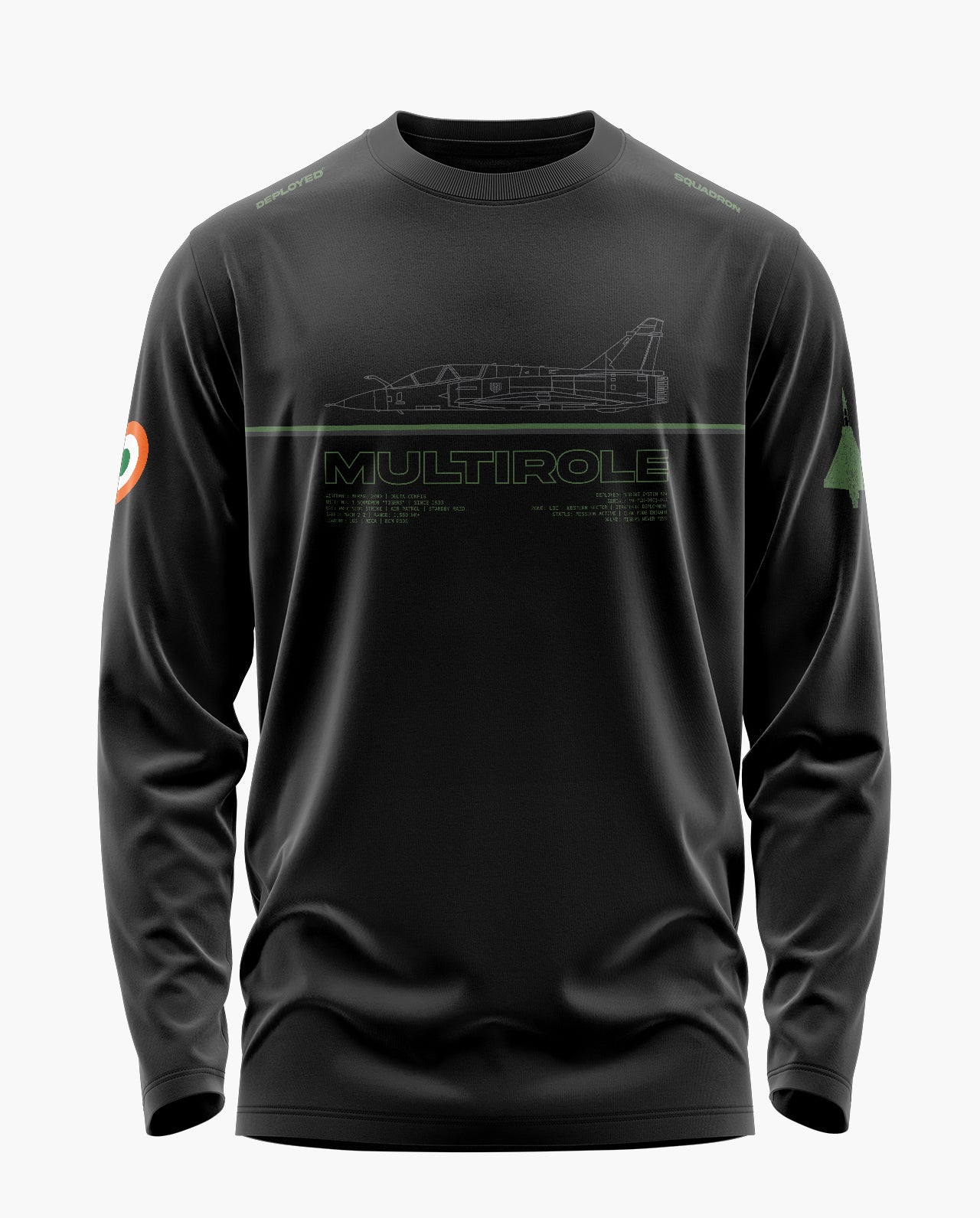M2K Tactical Signature Luxesoft Cotton Full Sleeve T-Shirt
