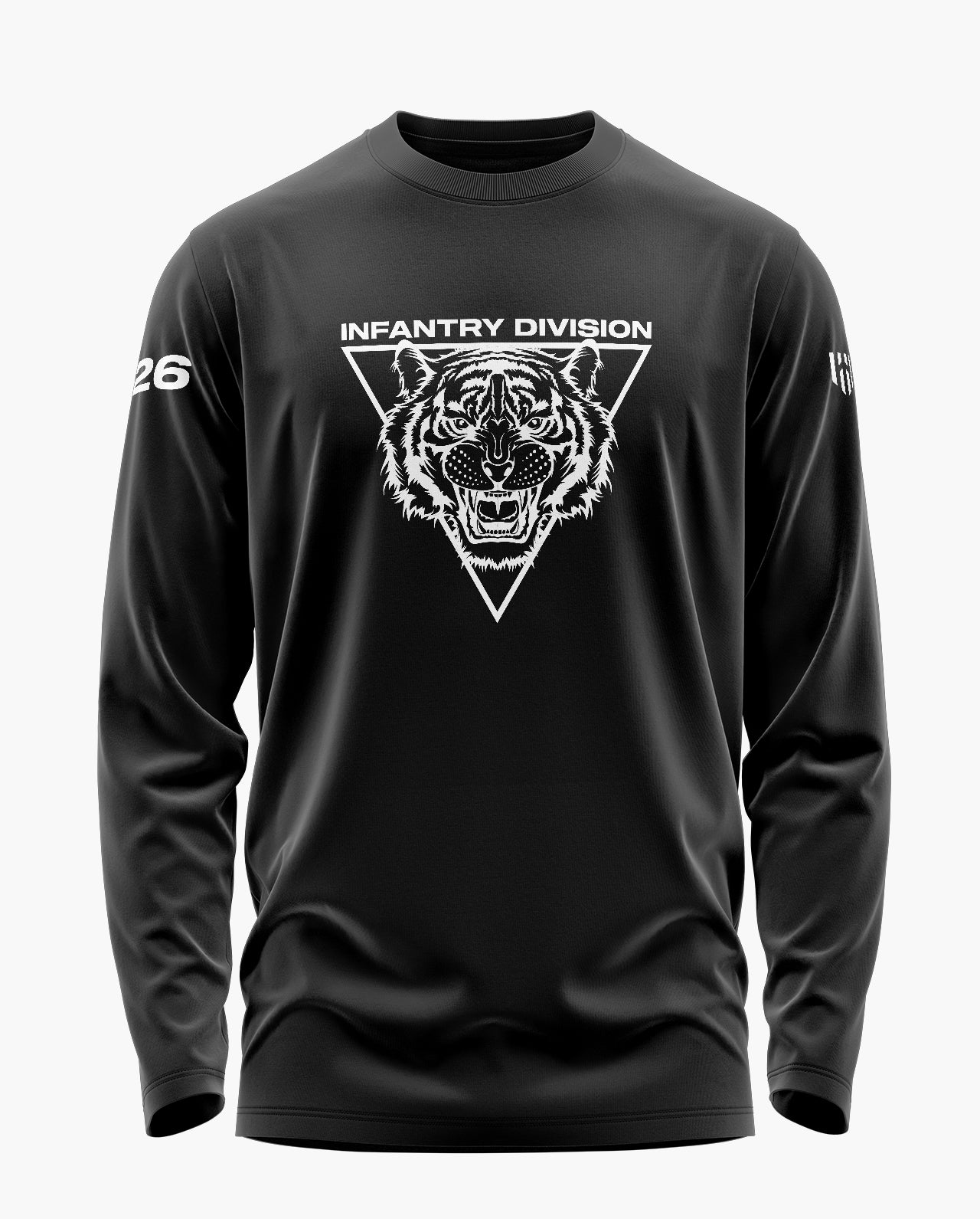 26 Infantry Division Signature Luxesoft Cotton Full Sleeve T-Shirt