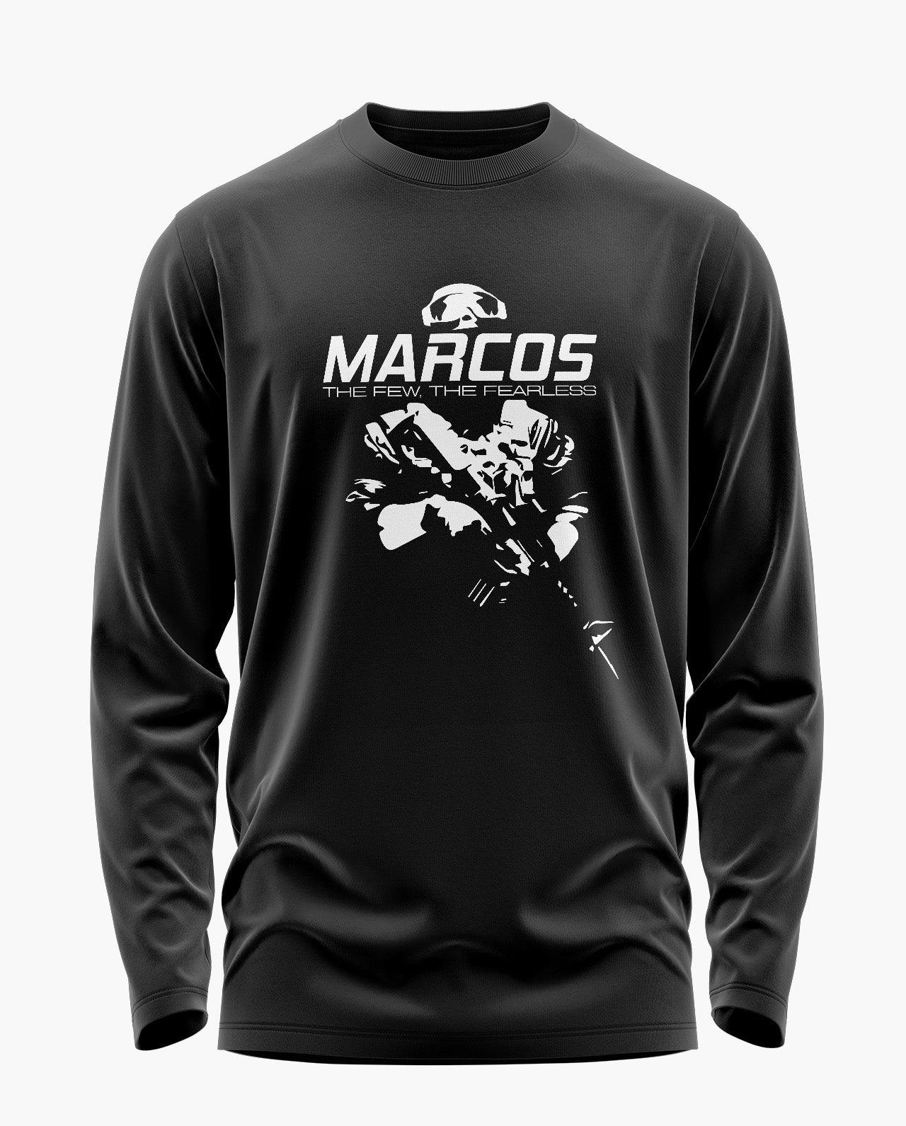 [CS] Marcos Force Signature Luxesoft Cotton Full Sleeve T-Shirt