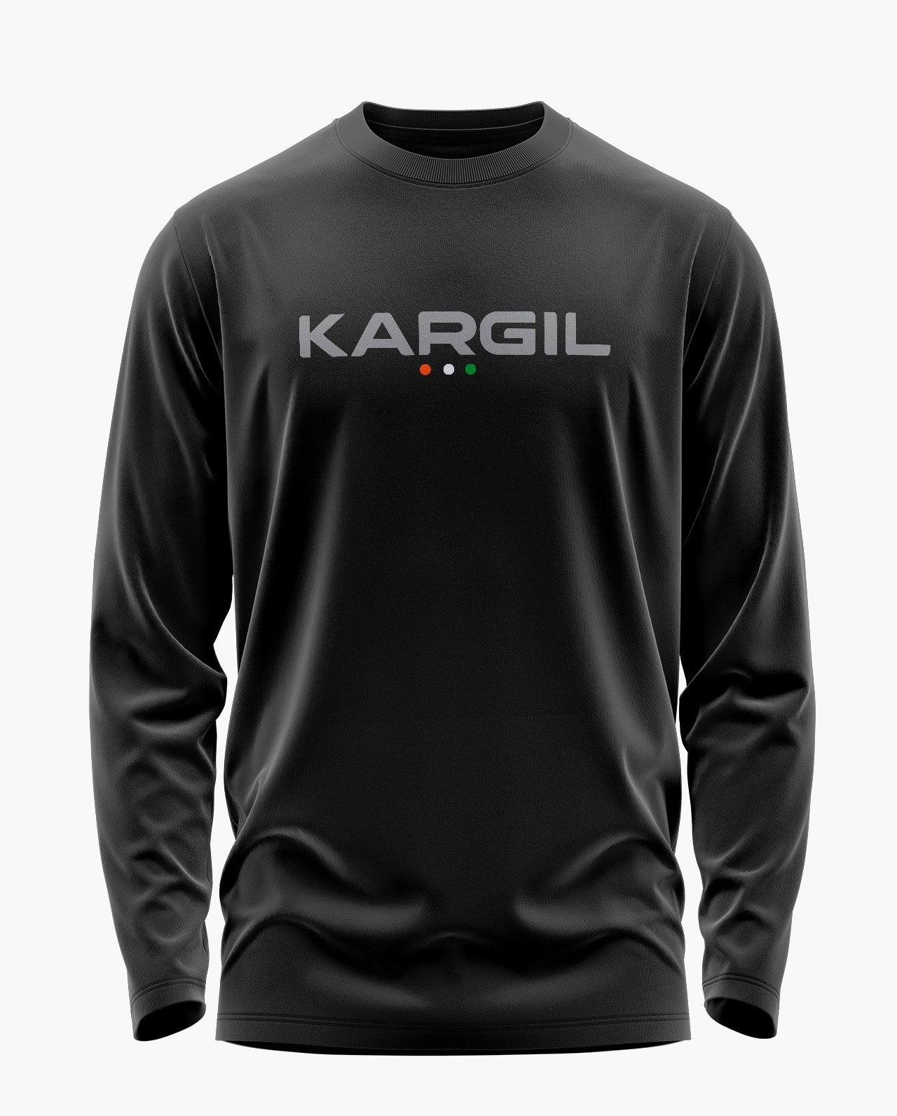 [CS] Kargil Pride Signature Luxesoft Cotton Full Sleeve T-Shirt