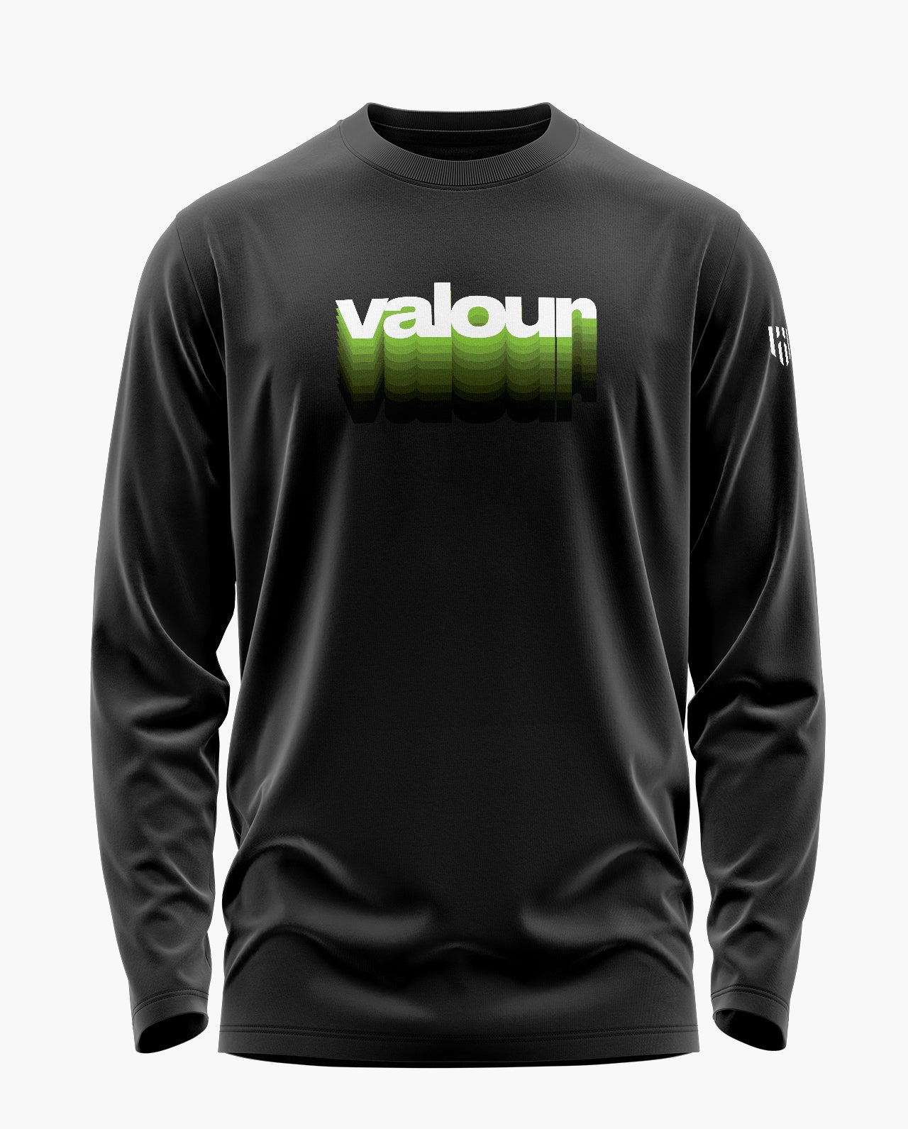 Valour Script Signature Luxesoft Cotton Full Sleeve T-Shirt