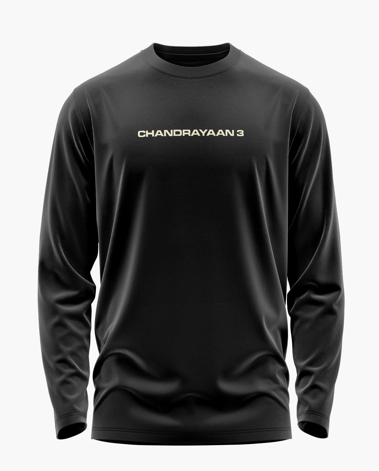 MILESTONE CHANDRAYAAN-3 Full Sleeve T-Shirt - Aero Armour