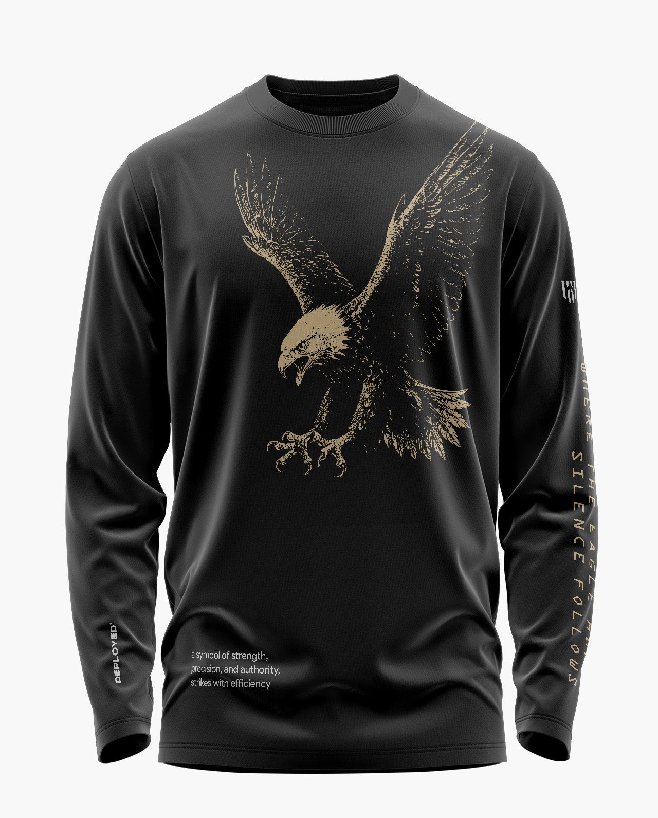 Eagle Hunts Signature Luxesoft Cotton Full Sleeve T-Shirt - CS