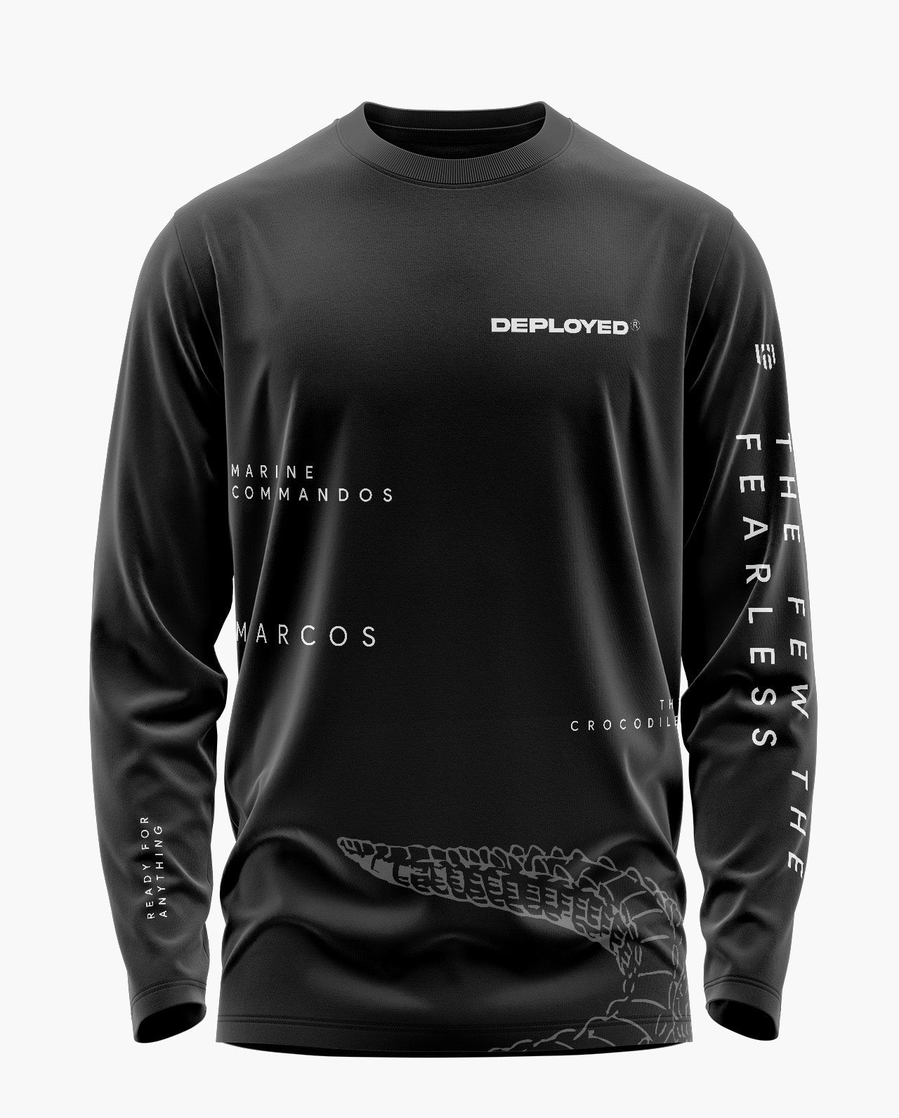 Deployed Marcos Sp Ed Signature Luxesoft Cotton Full Sleeve T-Shirt  - CS