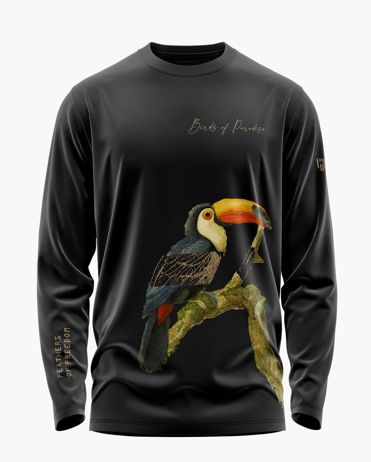 Birds of Paradise Signature Luxesoft Cotton Full Sleeve T-Shirt - CS