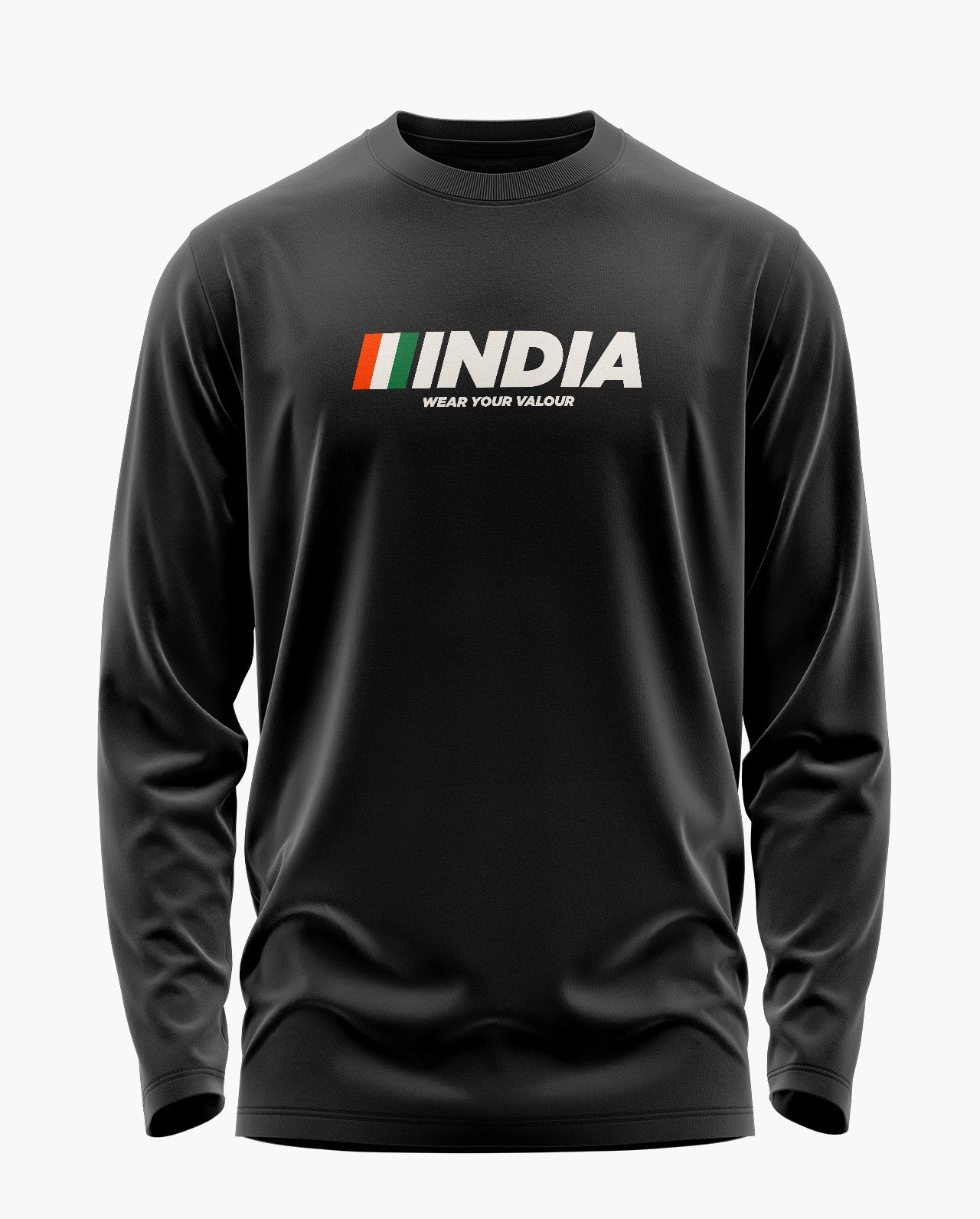 India Signature Luxesoft Cotton Full Sleeve T-Shirt
