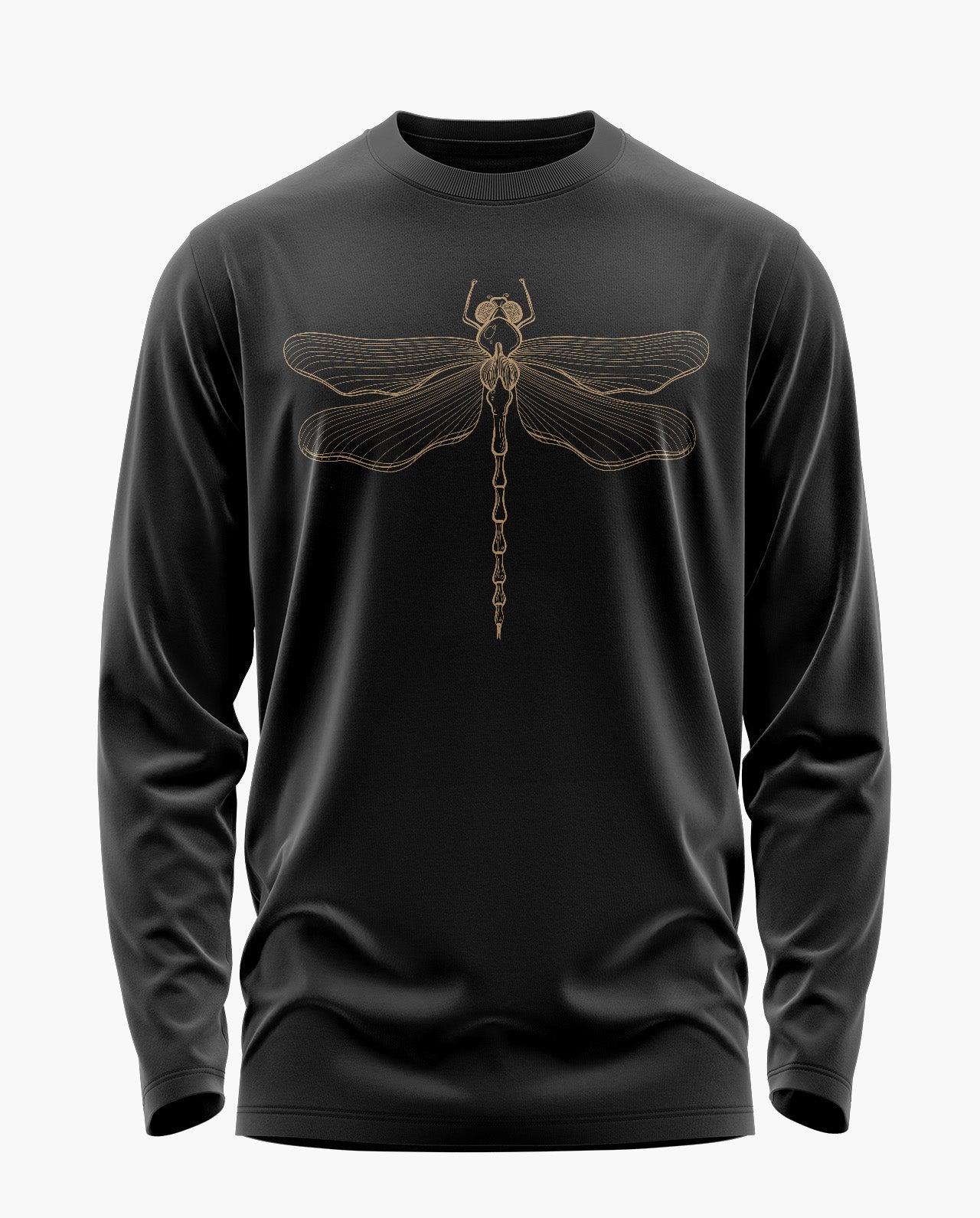 Mystic Dragonfly Signature Luxesoft Cotton Full Sleeve T-Shirt