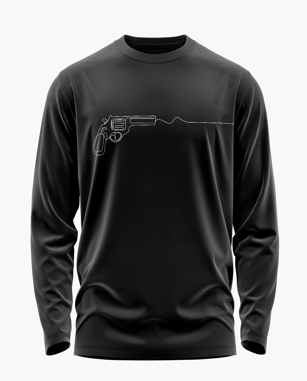 Shooters Stroke Signature Luxesoft Cotton Full Sleeve T-Shirt