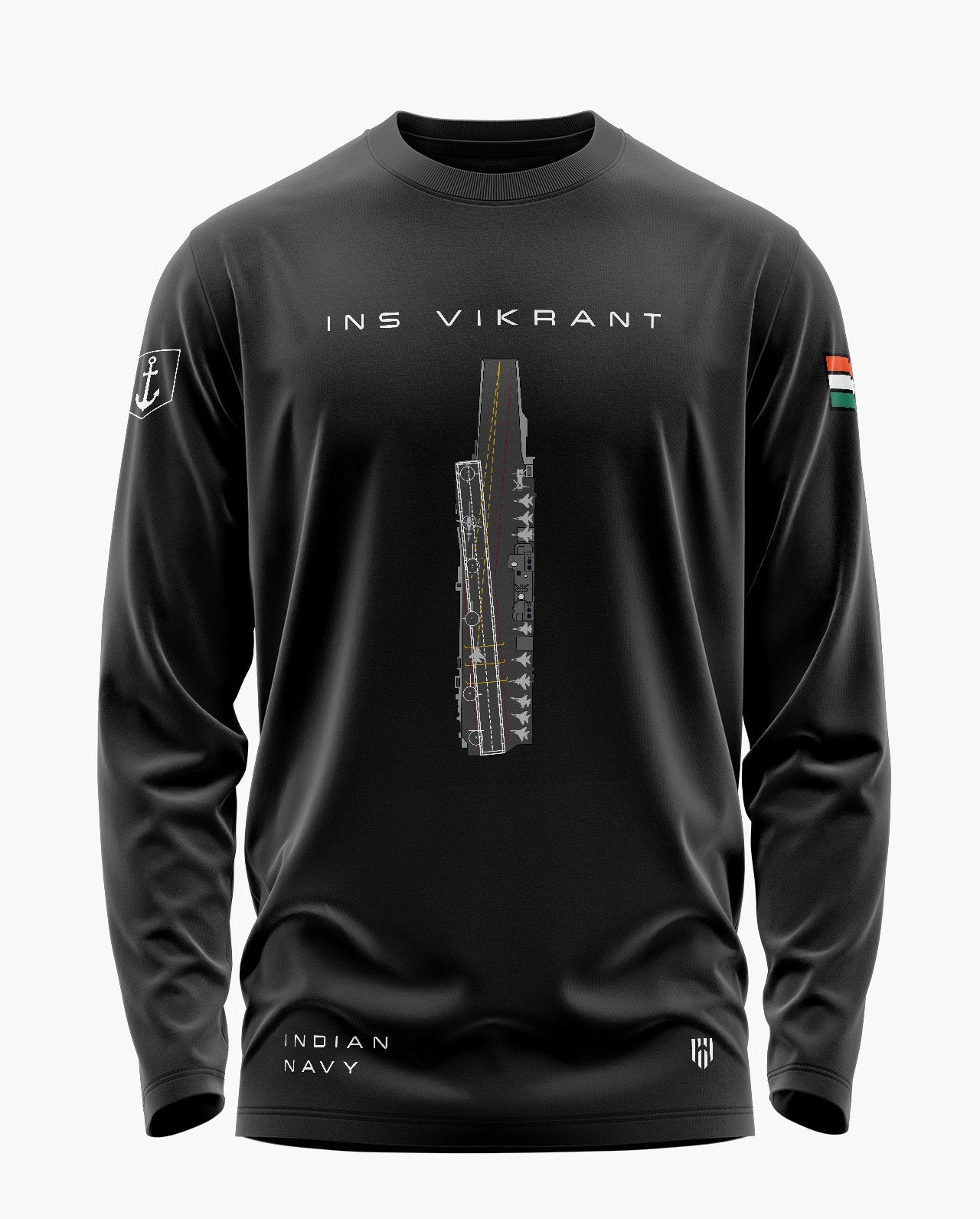 Ins Vikrant Supremacy Signature Luxesoft Cotton Full Sleeve T-Shirt  - CS