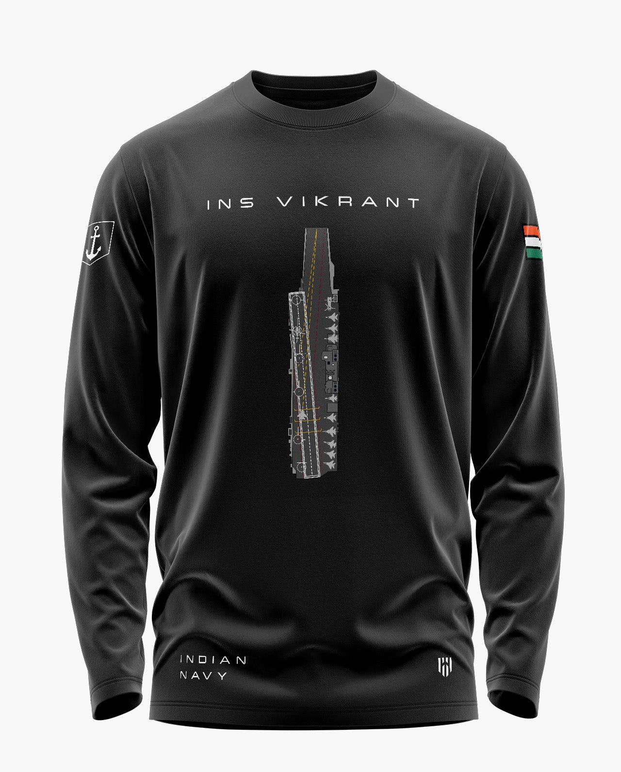 Ins Vikrant Supremacy Signature Luxesoft Cotton Full Sleeve T-Shirt