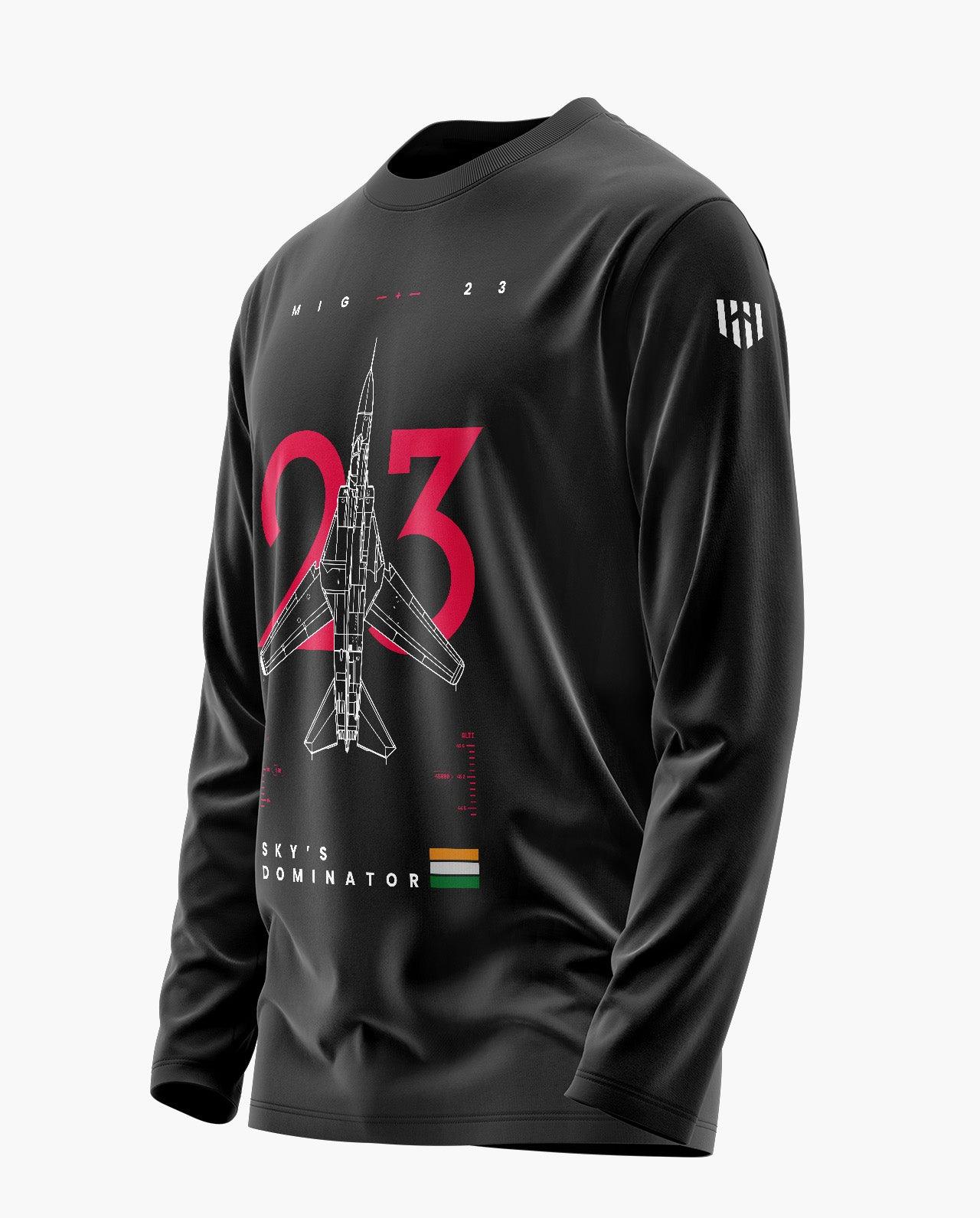 MiG-23 Full Sleeve T-Shirt - Aero Armour