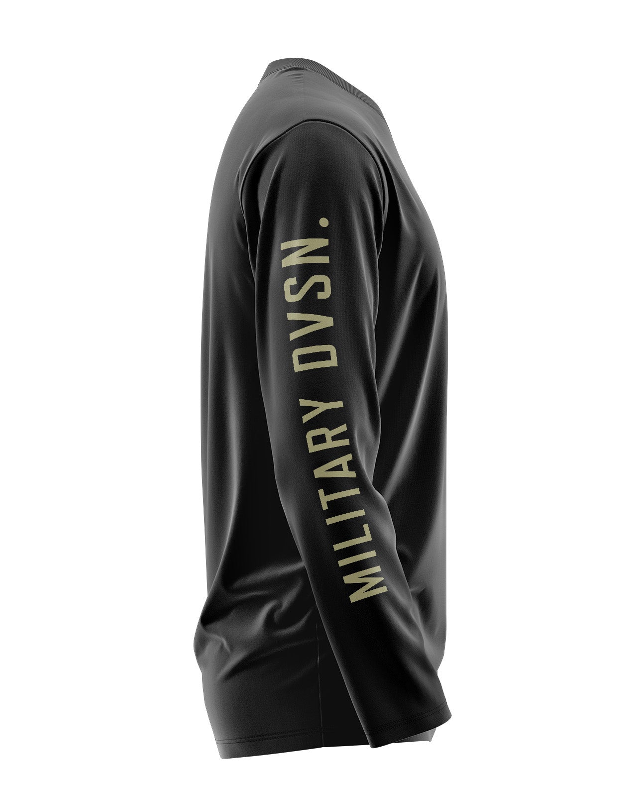 Deployed Military Division Signature Luxesoft Cotton Full Sleeve T-Shirt