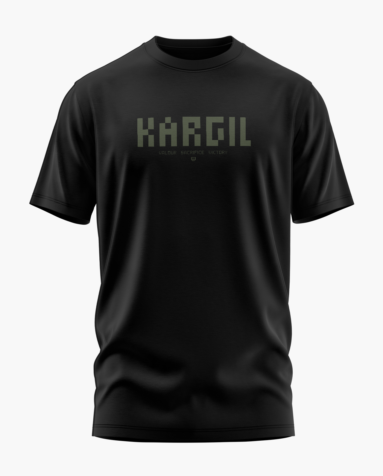 8BIT KARGIL Signature LuxeSoft Cotton T-Shirt - CS