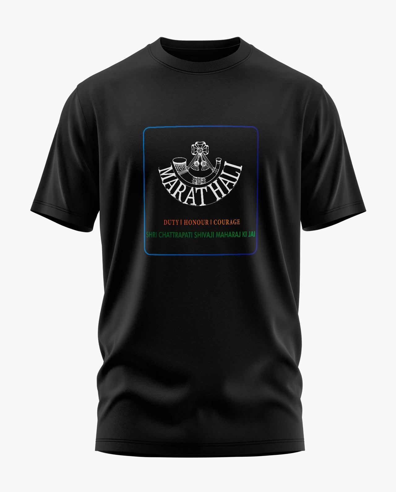 Maratha Light Infantry Signature LuxeSoft Cotton T-Shirt - CS