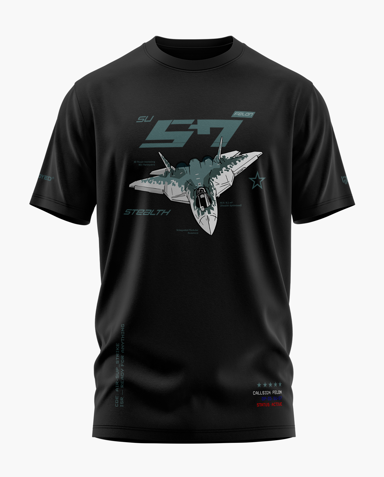 The Felon SU-57 Signature LuxeSoft Cotton T-Shirt