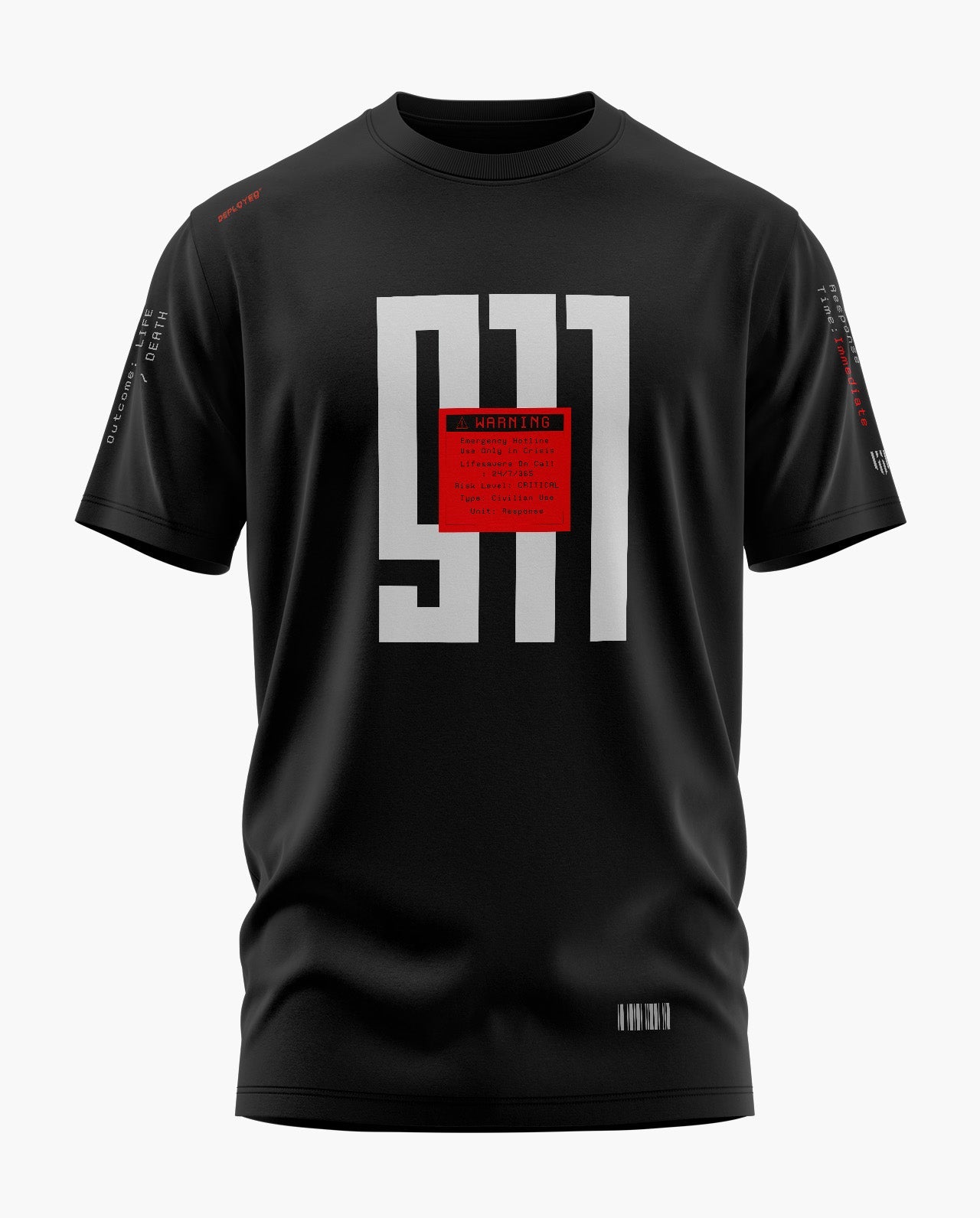 911 Crisis Signature LuxeSoft Cotton T-Shirt - CS