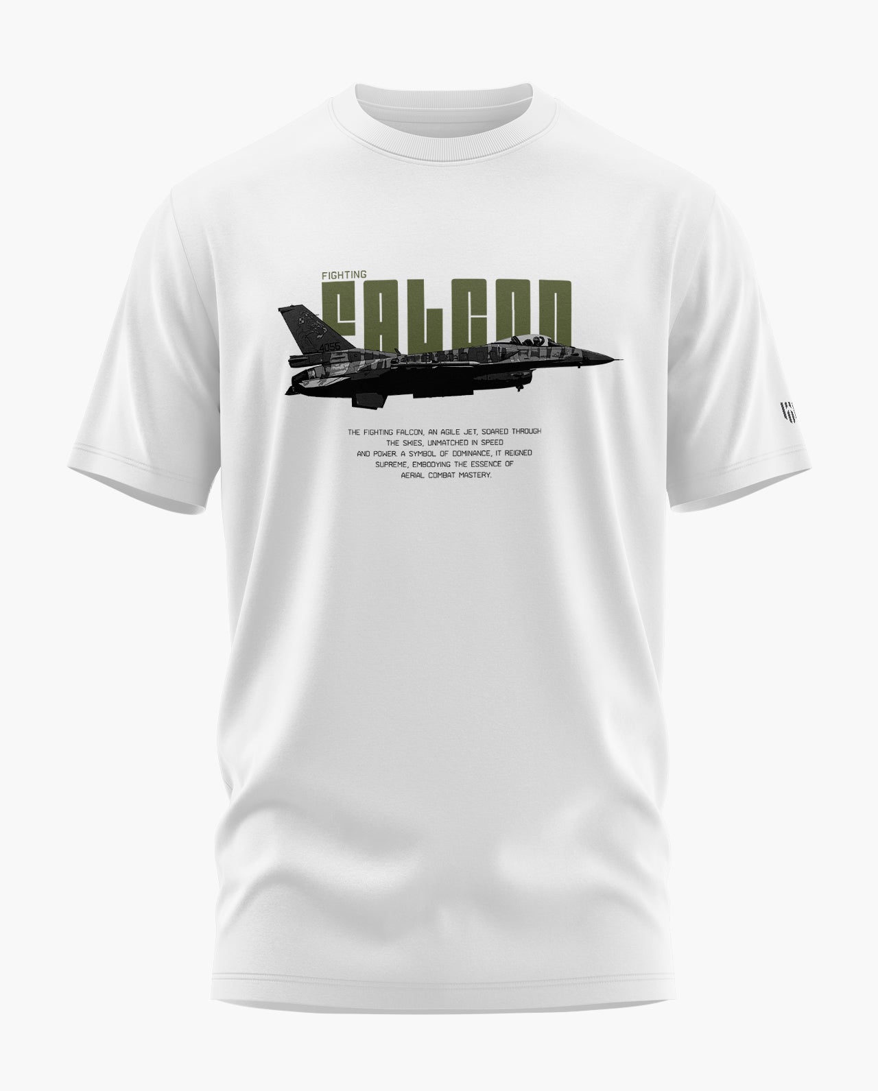 FIGHTING FALCON Signature LuxeSoft Cotton T-Shirt