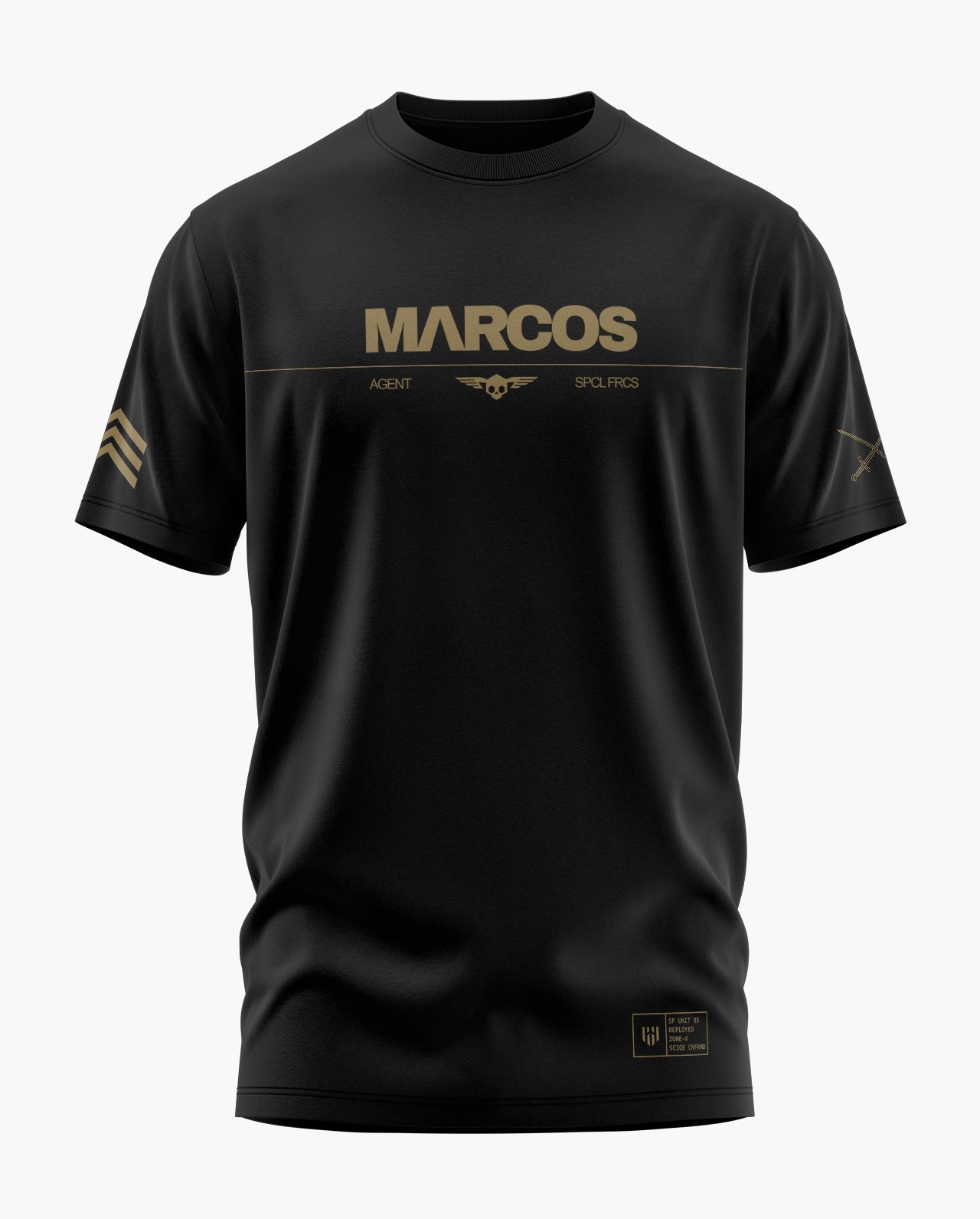 MARCOS SPECIAL AGENT Signature LuxeSoft Cotton T-Shirt  - CS