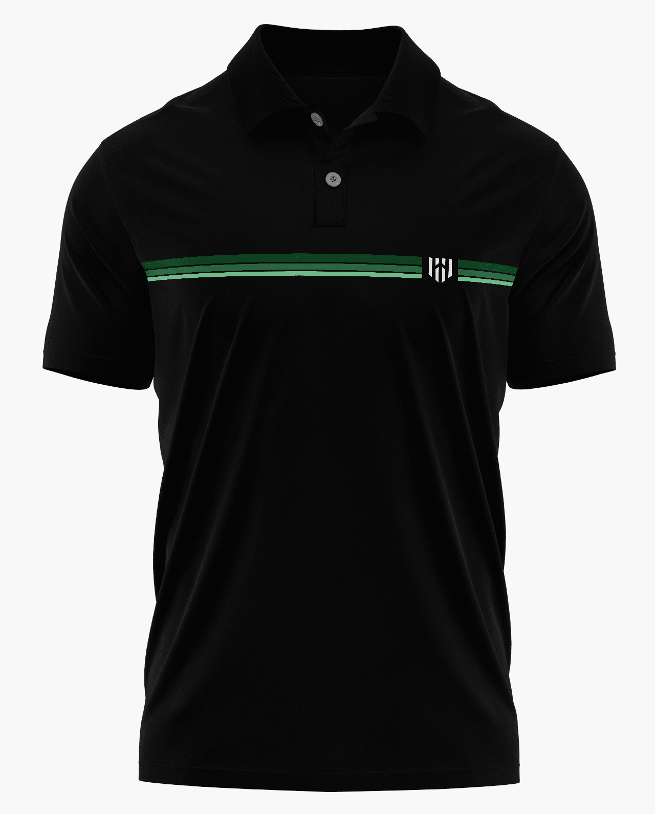 Forest Stripes Polo T-Shirt - Aero Armour