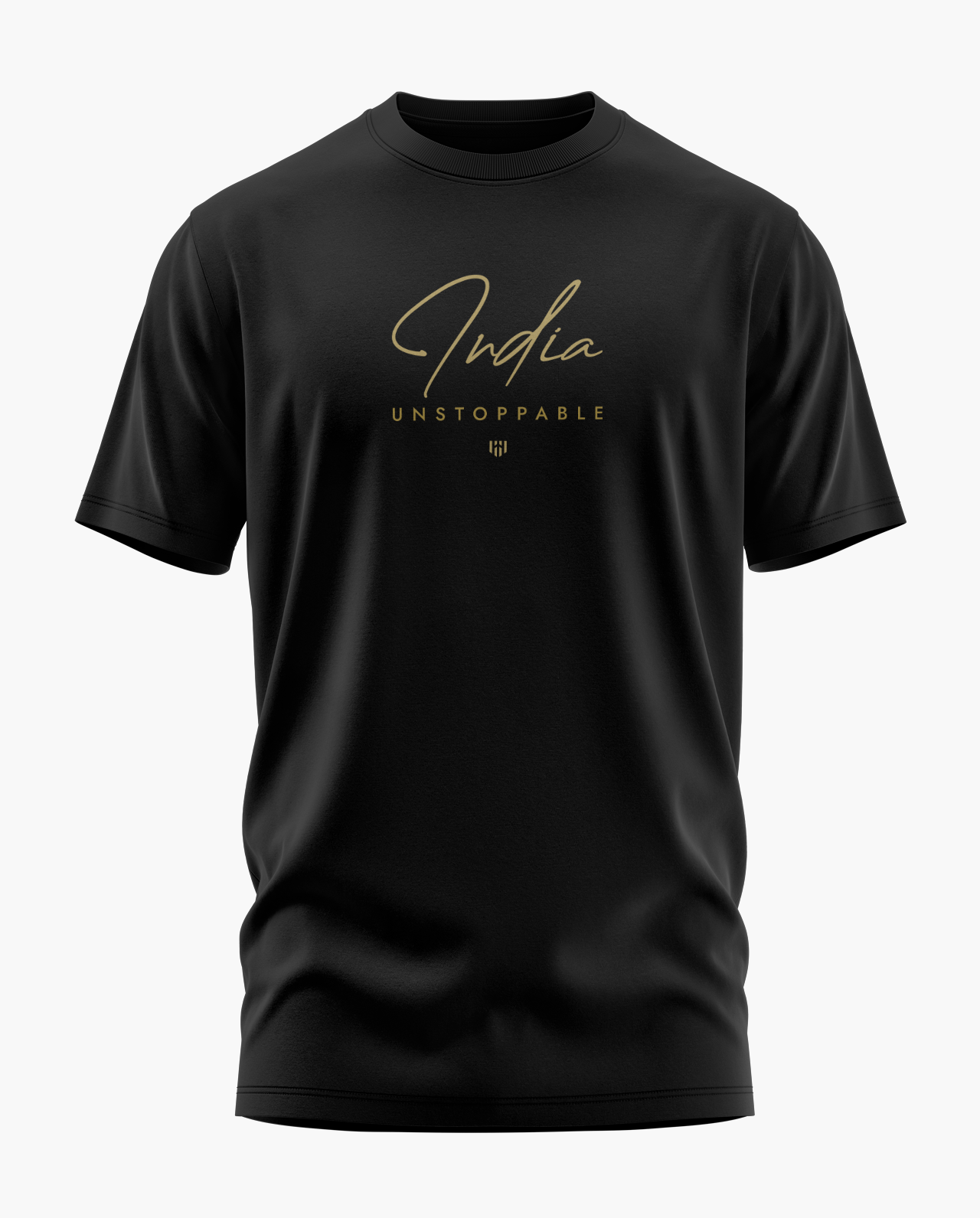 INDIA UNSTOPPABLE Signature LuxeSoft Cotton T-Shirt