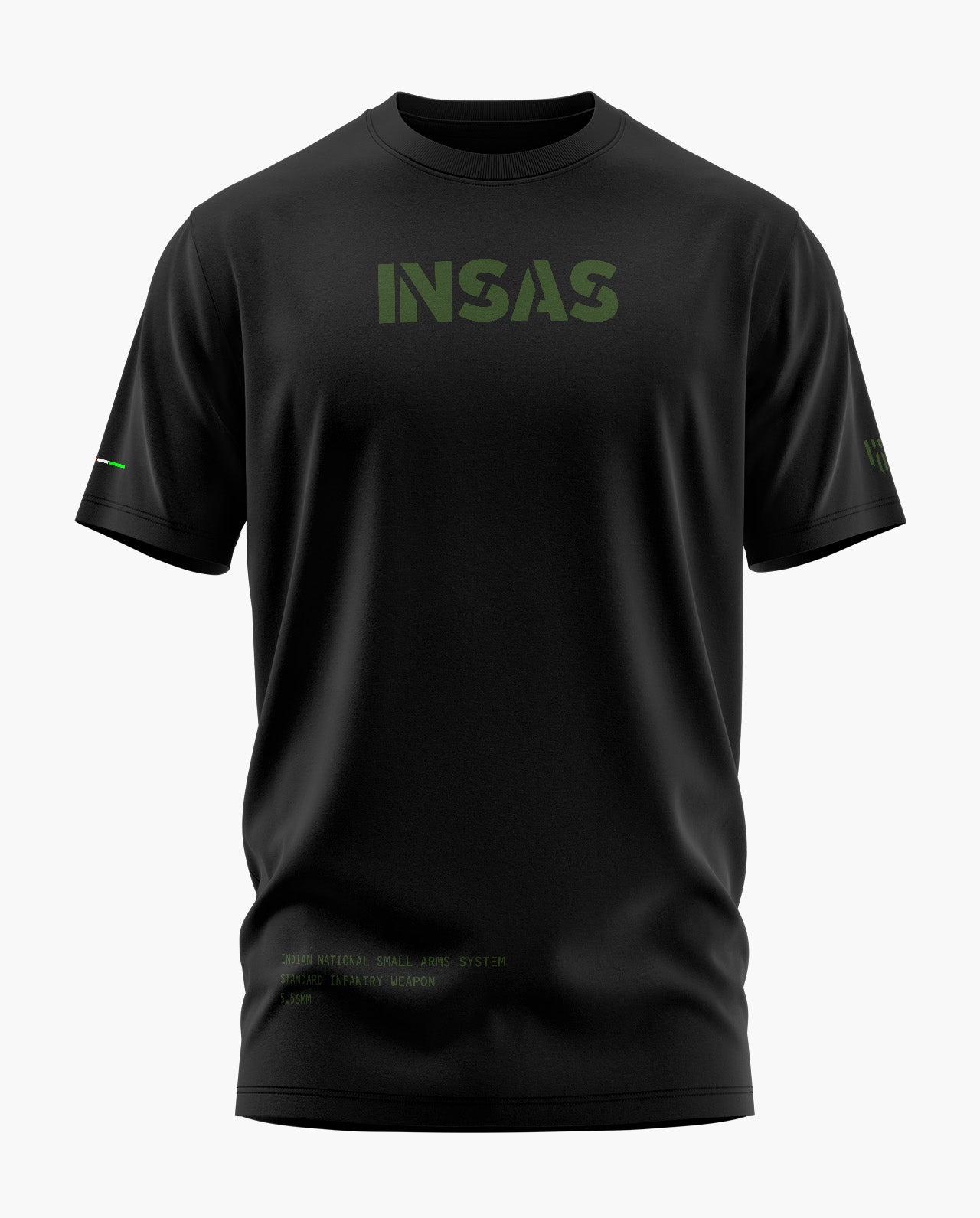 INSAS Signature LuxeSoft Cotton T-Shirt