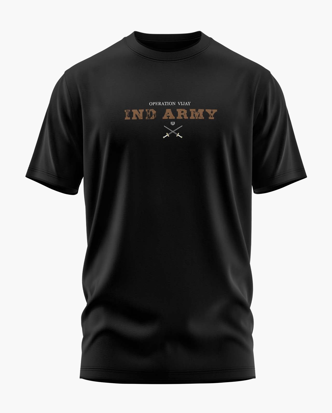 OPERATION VIJAY INDIAN ARMY Signature LuxeSoft Cotton T-Shirt  - CS