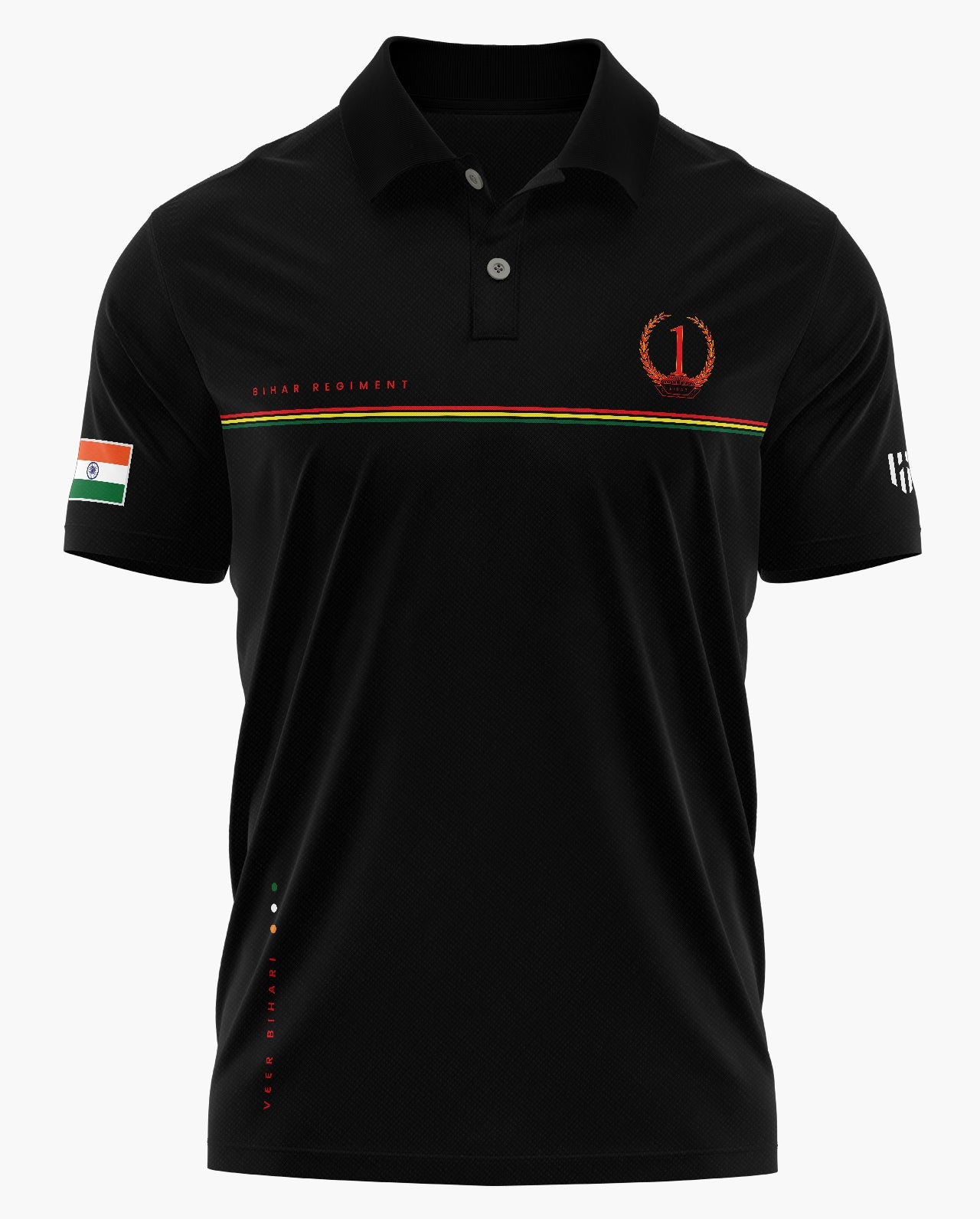 1 Bihar Regiment Polo T-Shirt - CS