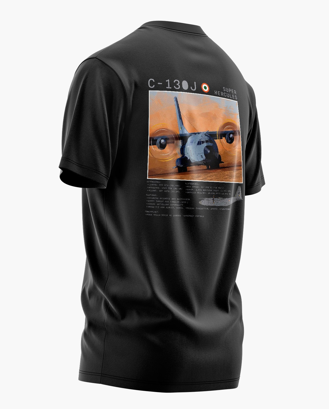 C130J SUPER HERCULES Signature LuxeSoft Cotton T-Shirt