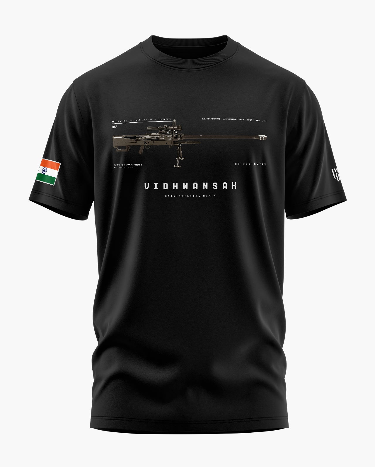 VIDHWANSAK BSF Signature LuxeSoft Cotton T-Shirt