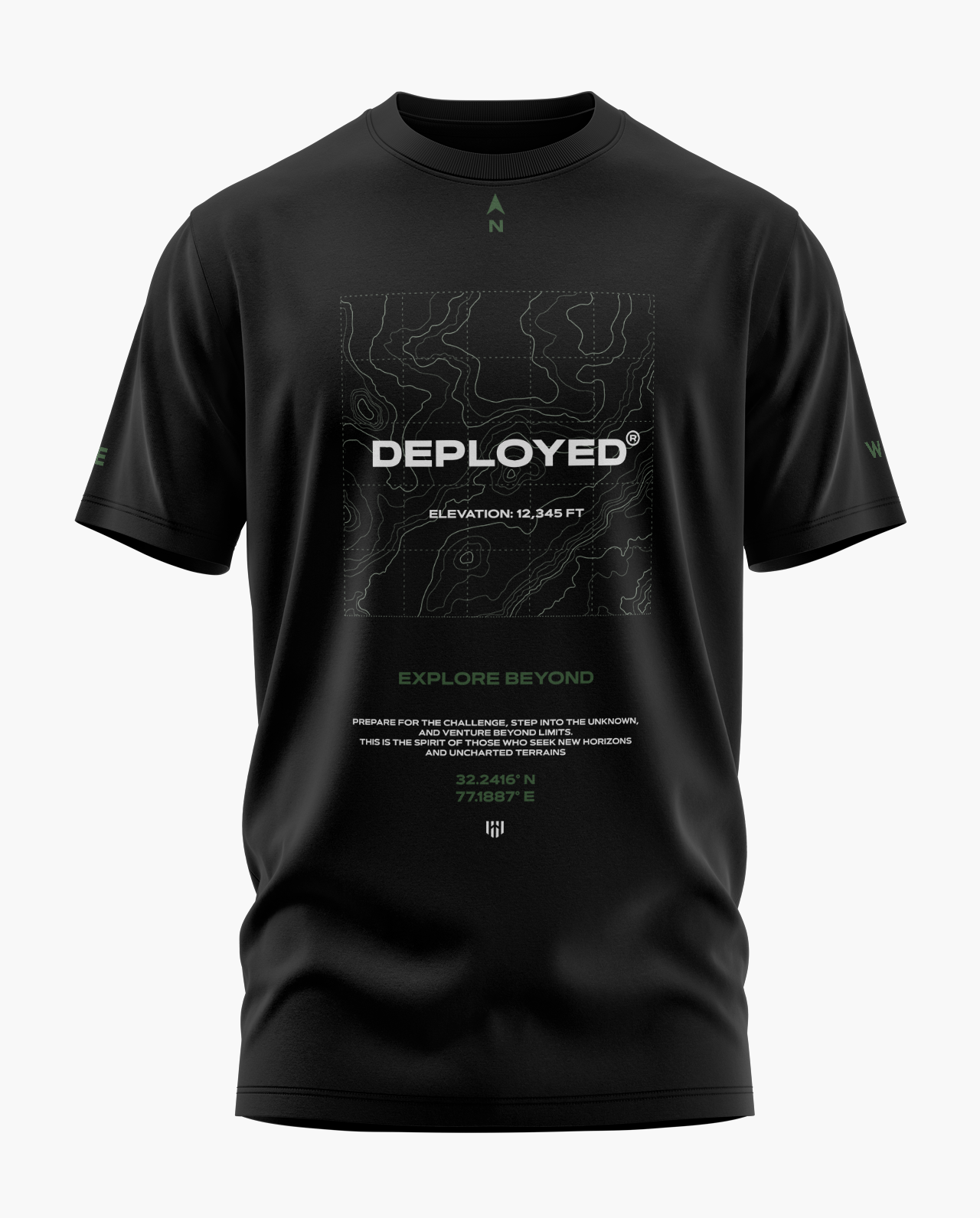 Deployed Beyond Signature LuxeSoft Cotton T-Shirt