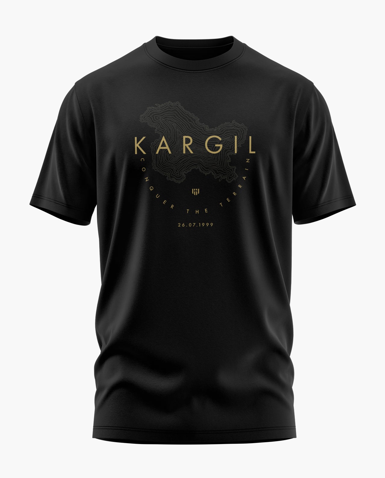 GOLDEN VALOUR-THE KARGIL LEGACY Signature LuxeSoft Cotton T-Shirt