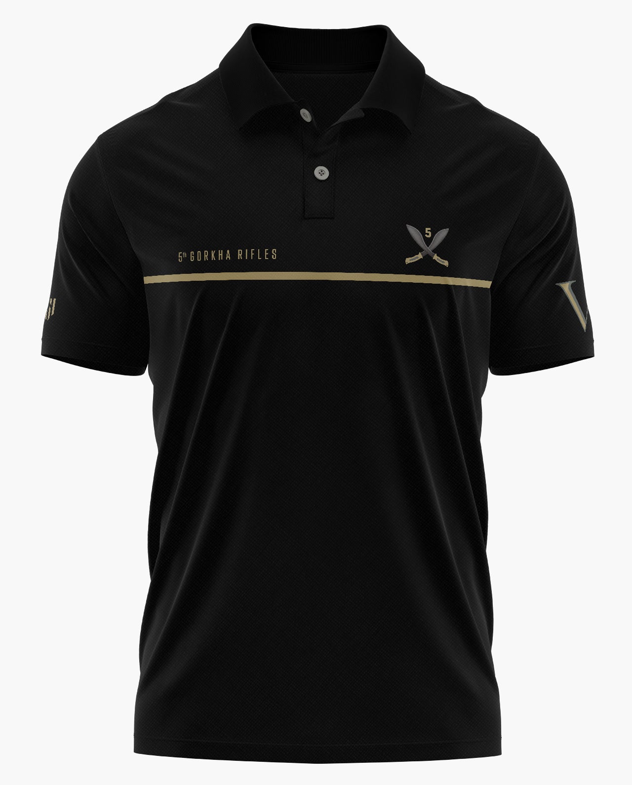 5th GORKHA RIFLES Polo T-shirt - Aero Armour