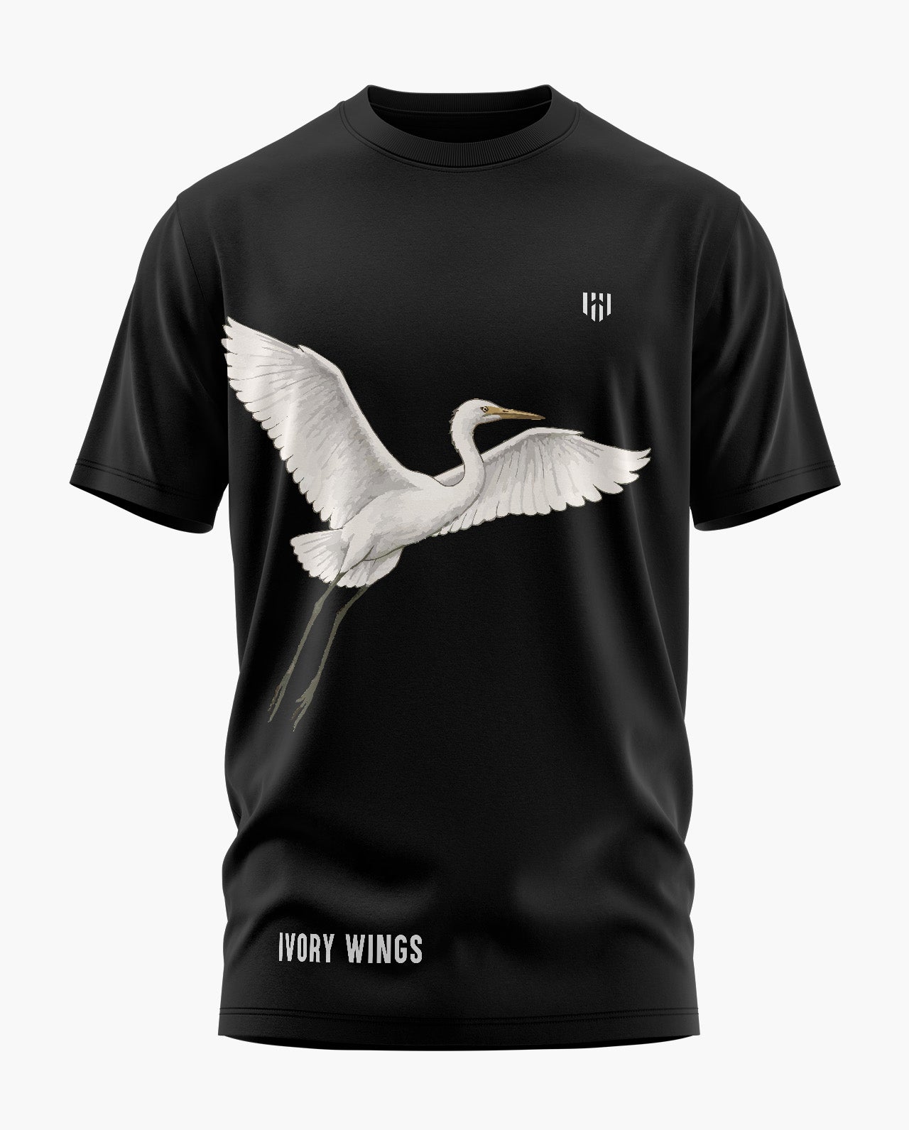 Ivory Wings Signature LuxeSoft Cotton T-Shirt