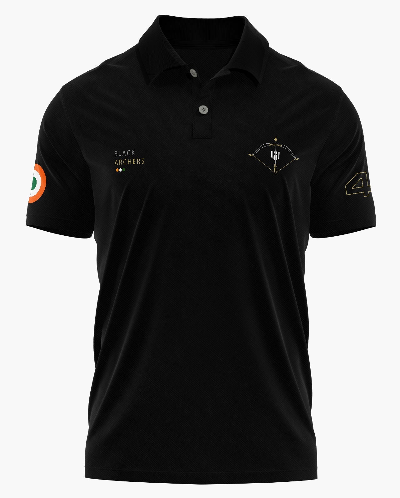 BLACK ARCHER Polo T-Shirt  - CS