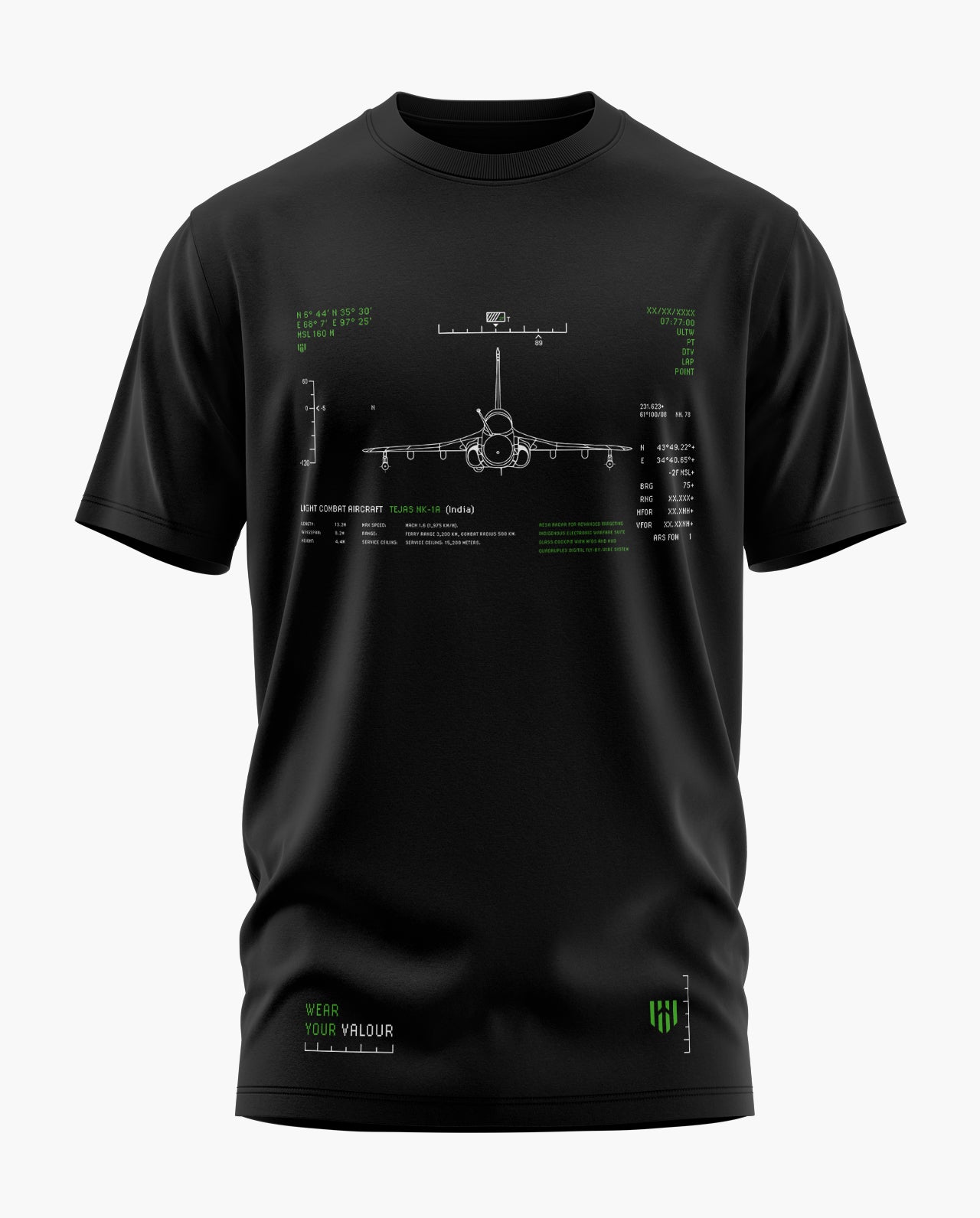 TEJAS MK1-A PFD Signature LuxeSoft Cotton T-Shirt