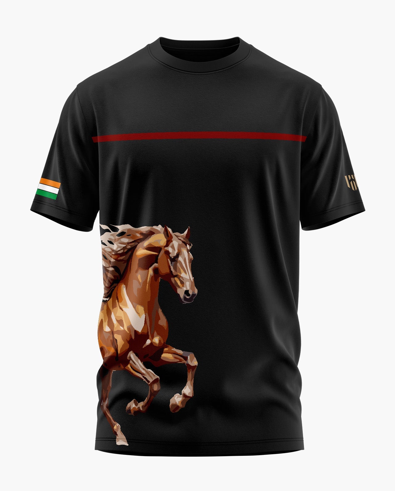 THE POONA HORSE Signature LuxeSoft Cotton T-Shirt  - CS