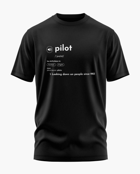 Definition of a Pilot Signature LuxeSoft Cotton T-Shirt