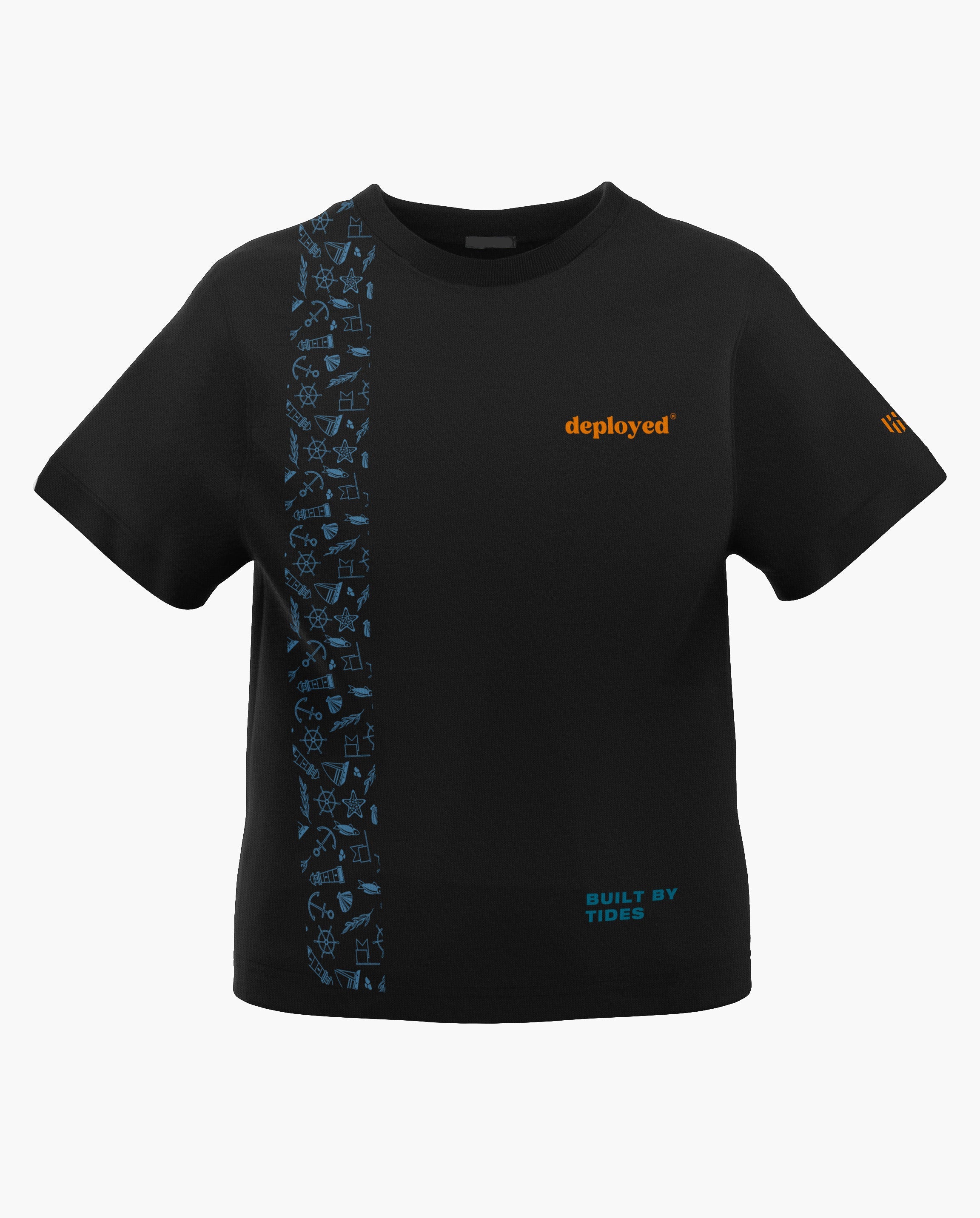 Nautical Pattern Kids T-Shirt
