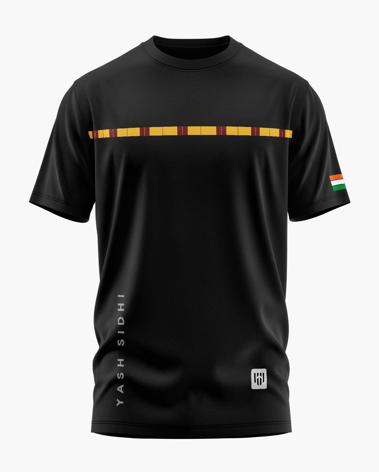 Mahar regiment stripe Signature LuxeSoft Cotton T-Shirt