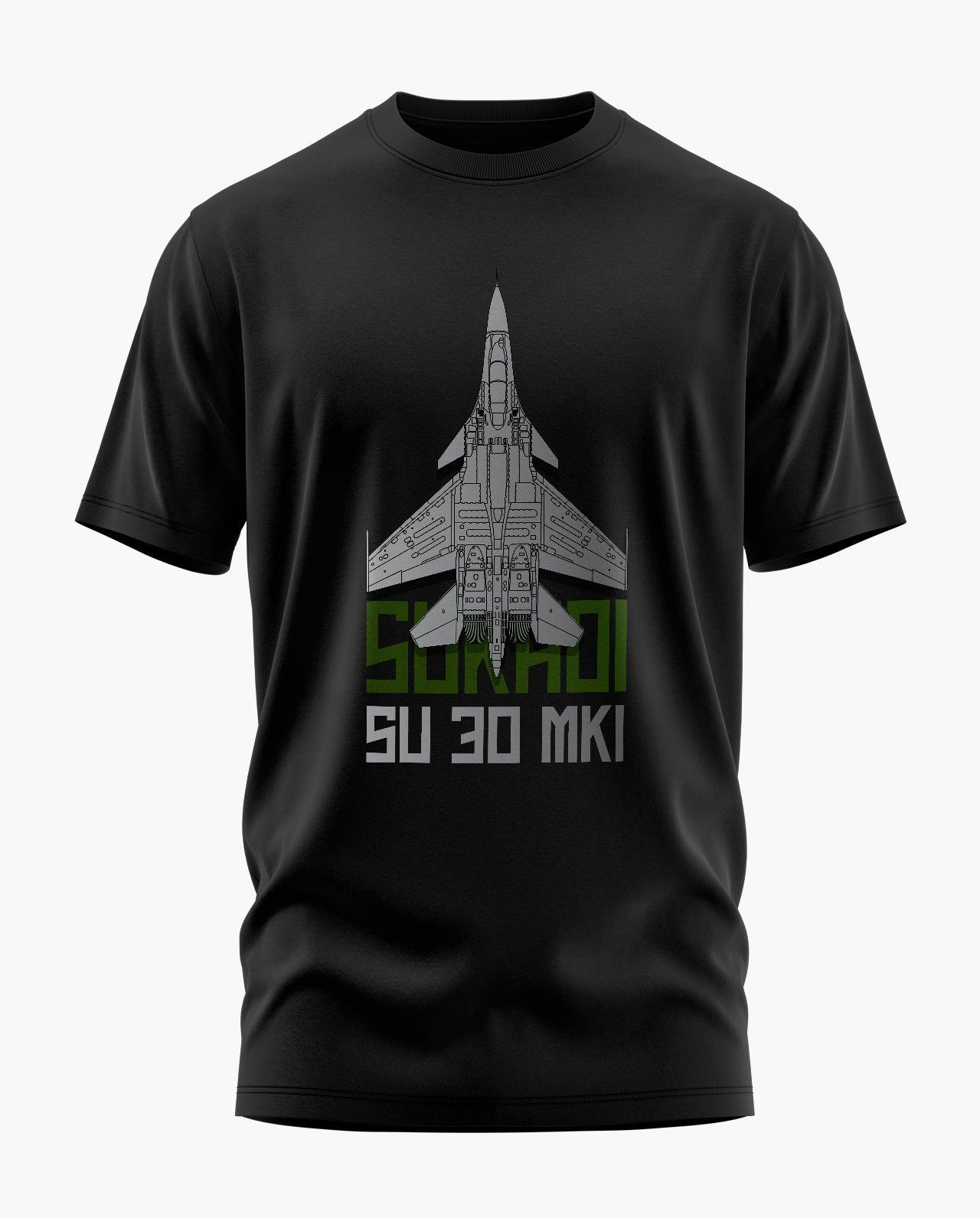 Sukhoi Su-30 MKI Signature LuxeSoft Cotton T-Shirt - CS
