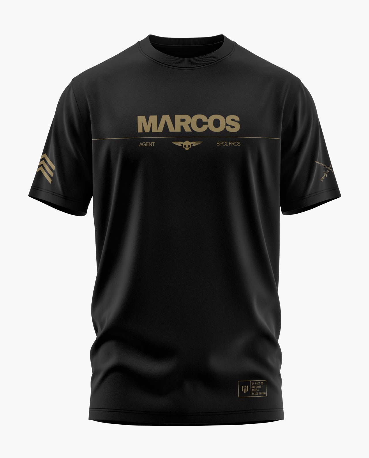 MARCOS SPECIAL AGENT Signature LuxeSoft Cotton T-Shirt
