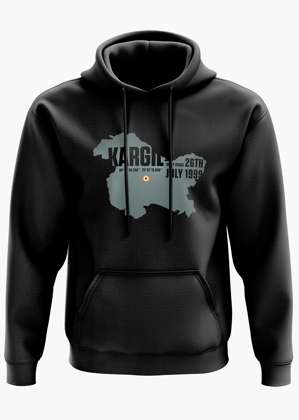 Kargil Map Hoodie