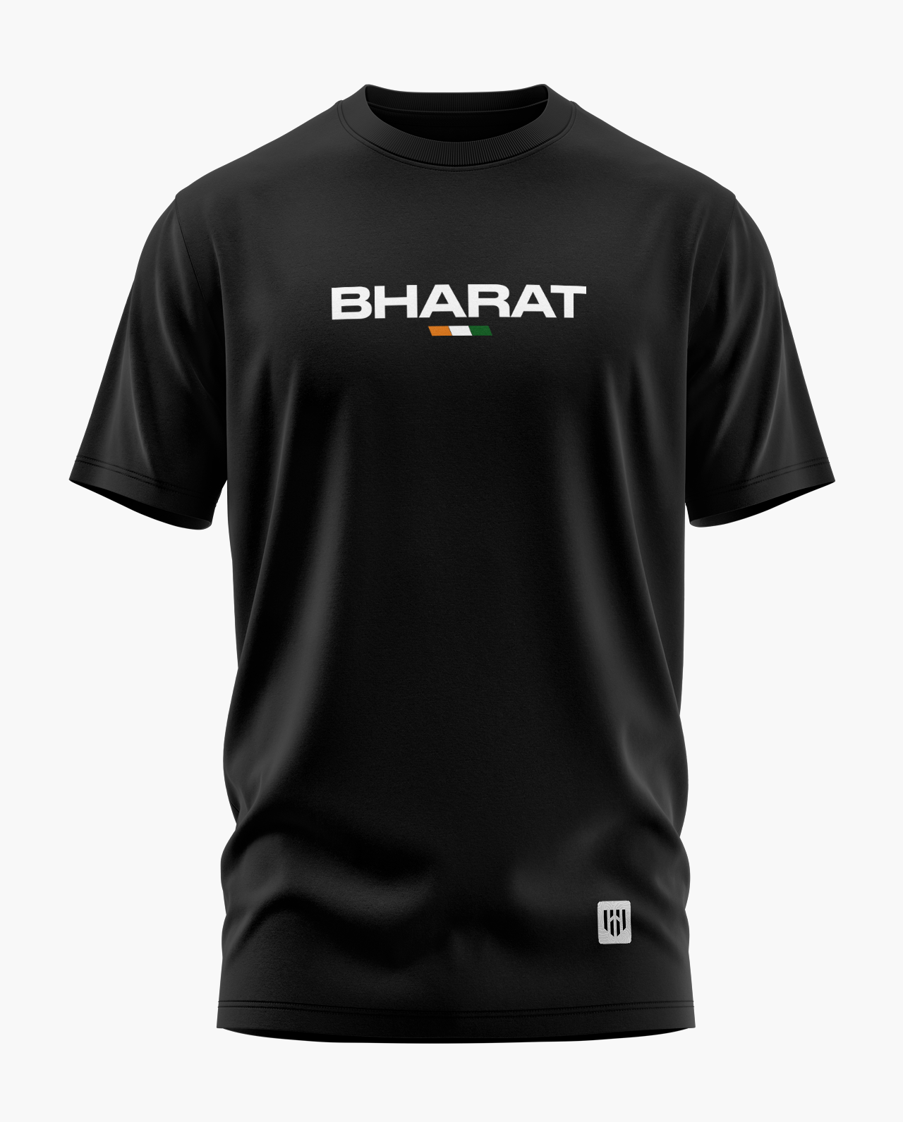 [CS] Bharat Tricolour Signature LuxeSoft Cotton T-Shirt