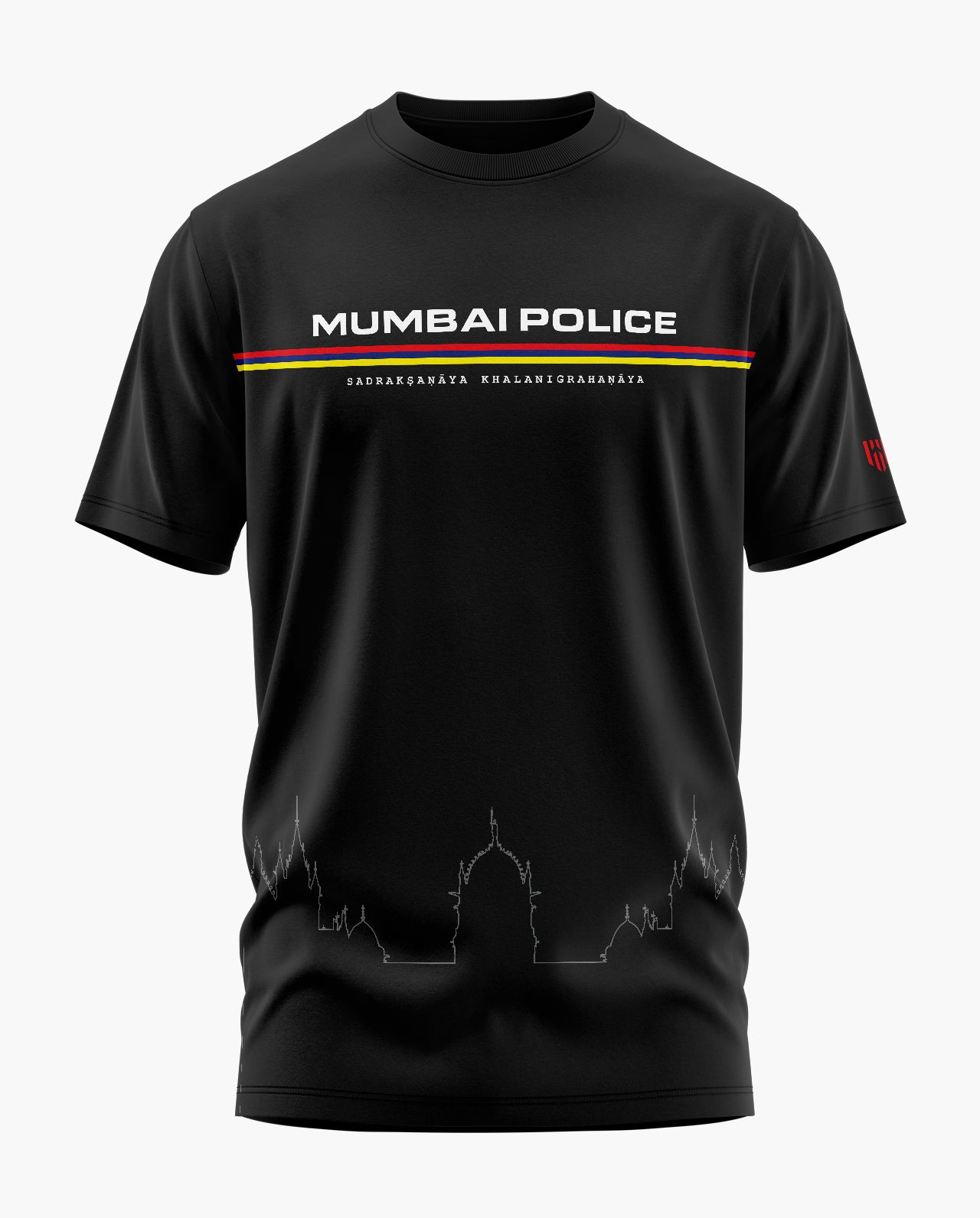 MUMBAI POLICE Signature LuxeSoft Cotton T-Shirt