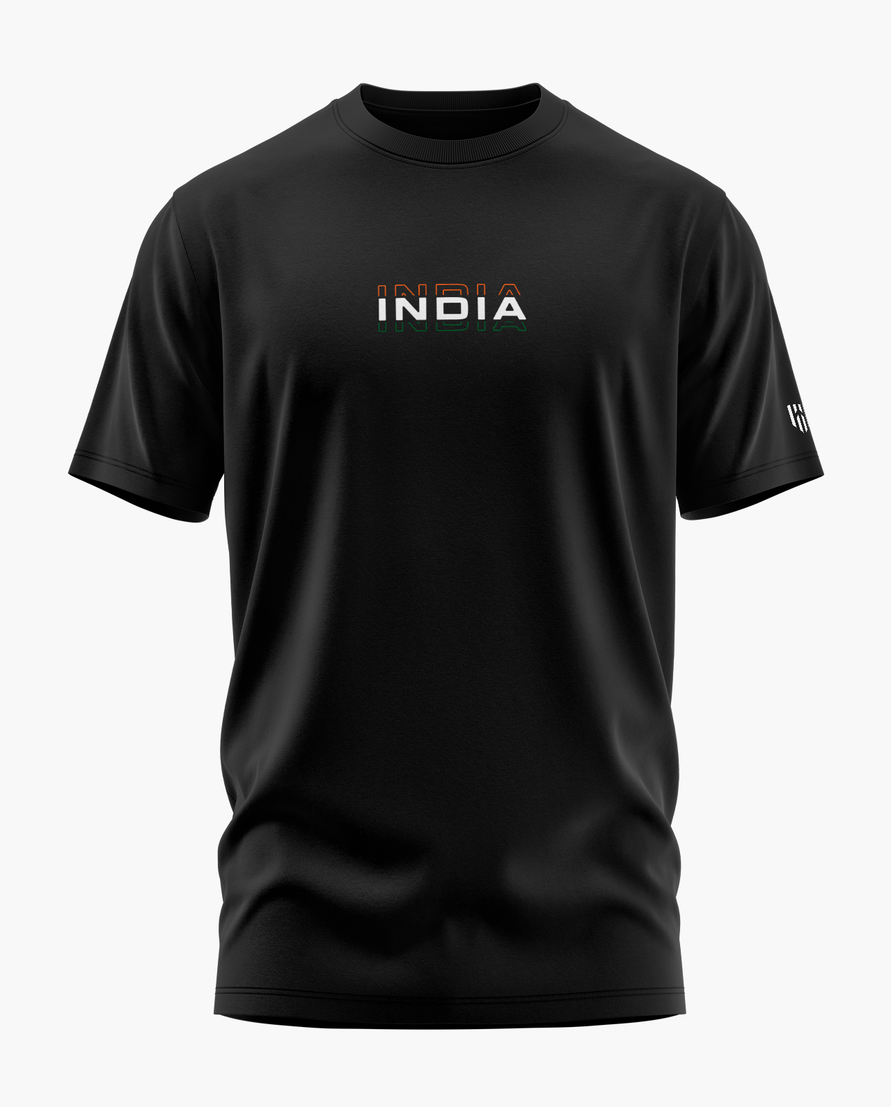 INDIA TRI-COLOUR 2.0 Signature LuxeSoft Cotton T-Shirt  - CS