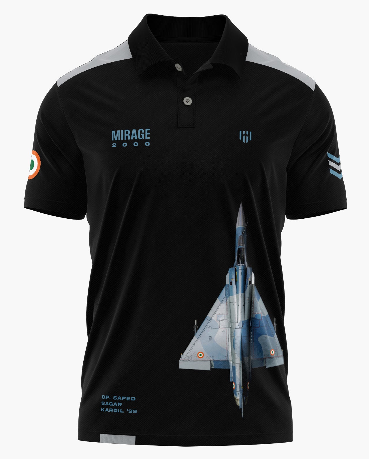 OP Safed Sagar Tributo Polo T-Shirt