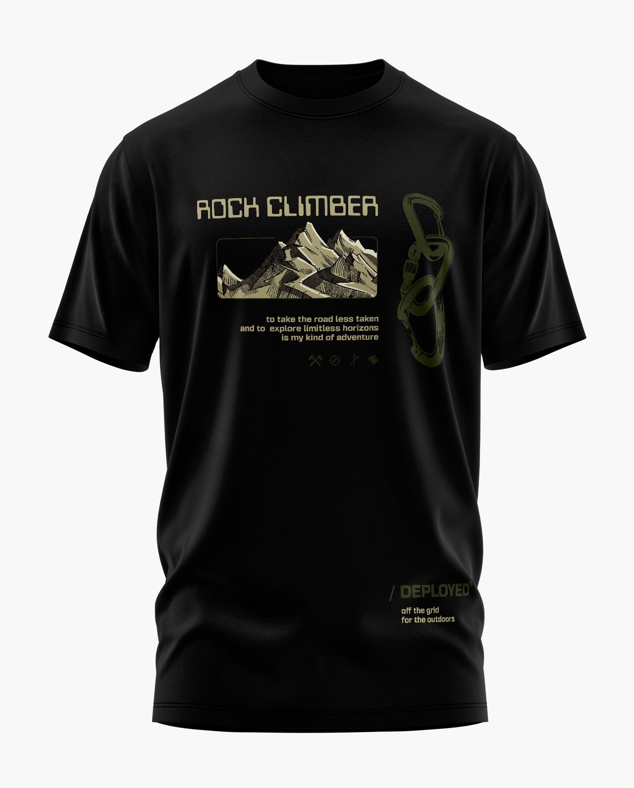 Rock Climber Signature LuxeSoft Cotton T-Shirt